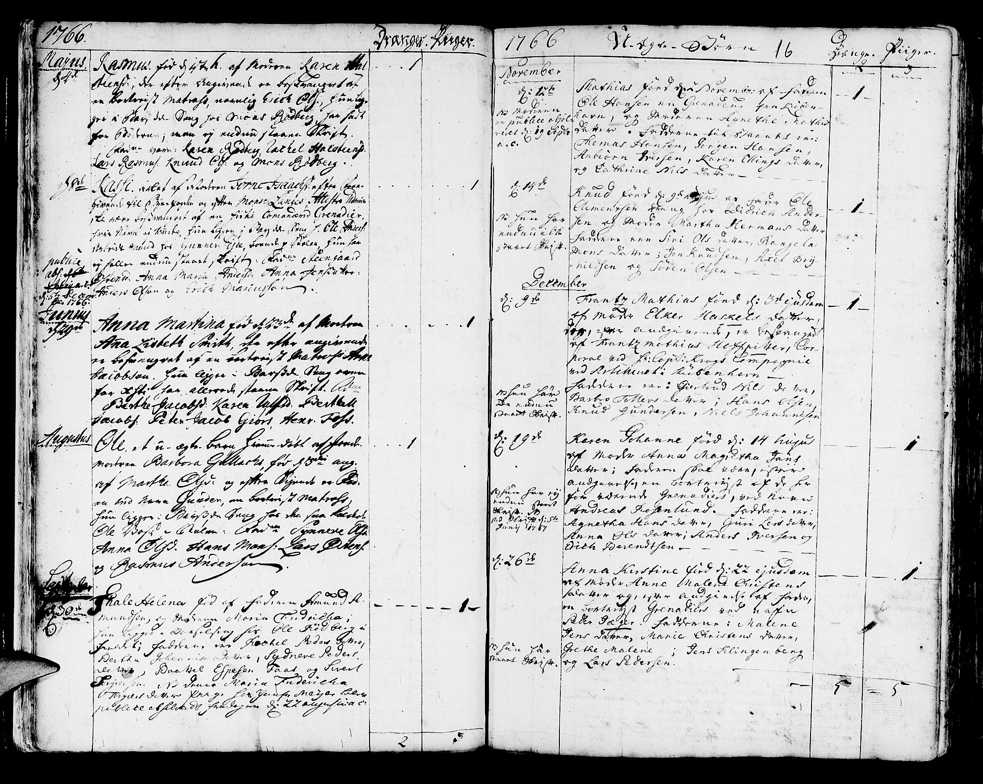 Korskirken sokneprestembete, SAB/A-76101/H/Haa/L0005: Parish register (official) no. A 5, 1751-1789, p. 263