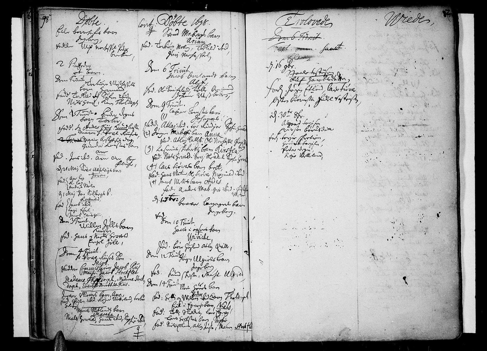 Lista sokneprestkontor, AV/SAK-1111-0027/F/Fa/L0001: Parish register (official) no. A 1 /1, 1691-1715, p. 23