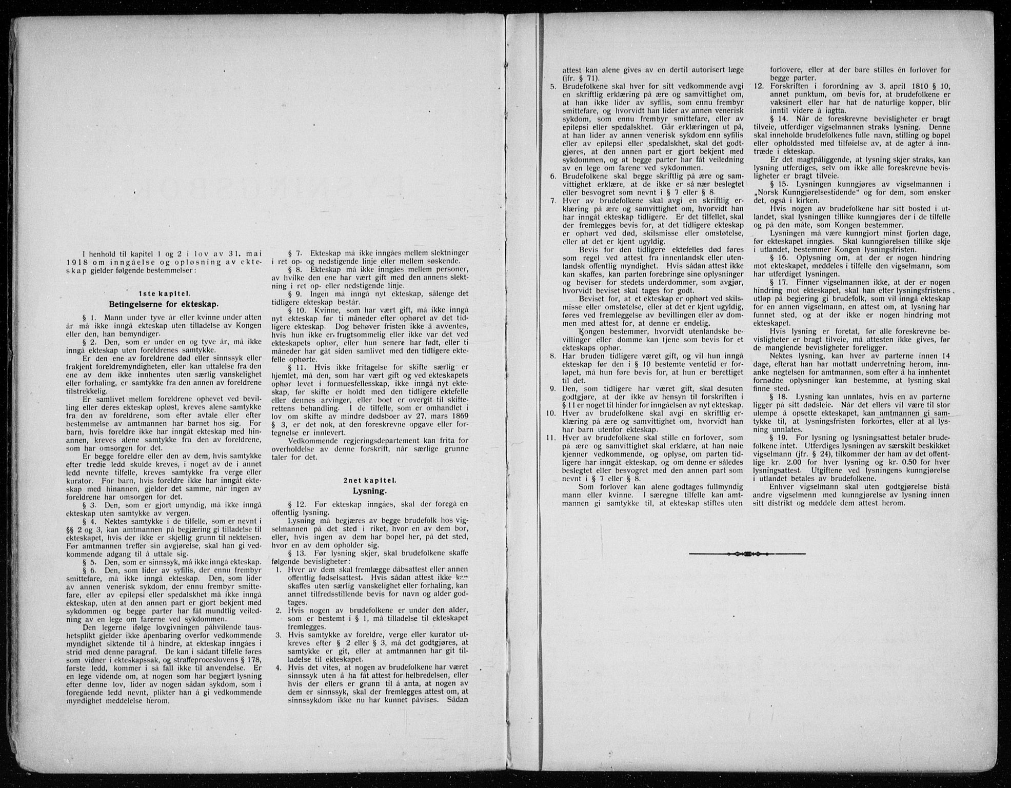 Ullern prestekontor Kirkebøker, AV/SAO-A-10740/H/L0003: Banns register no. 3, 1920-1933