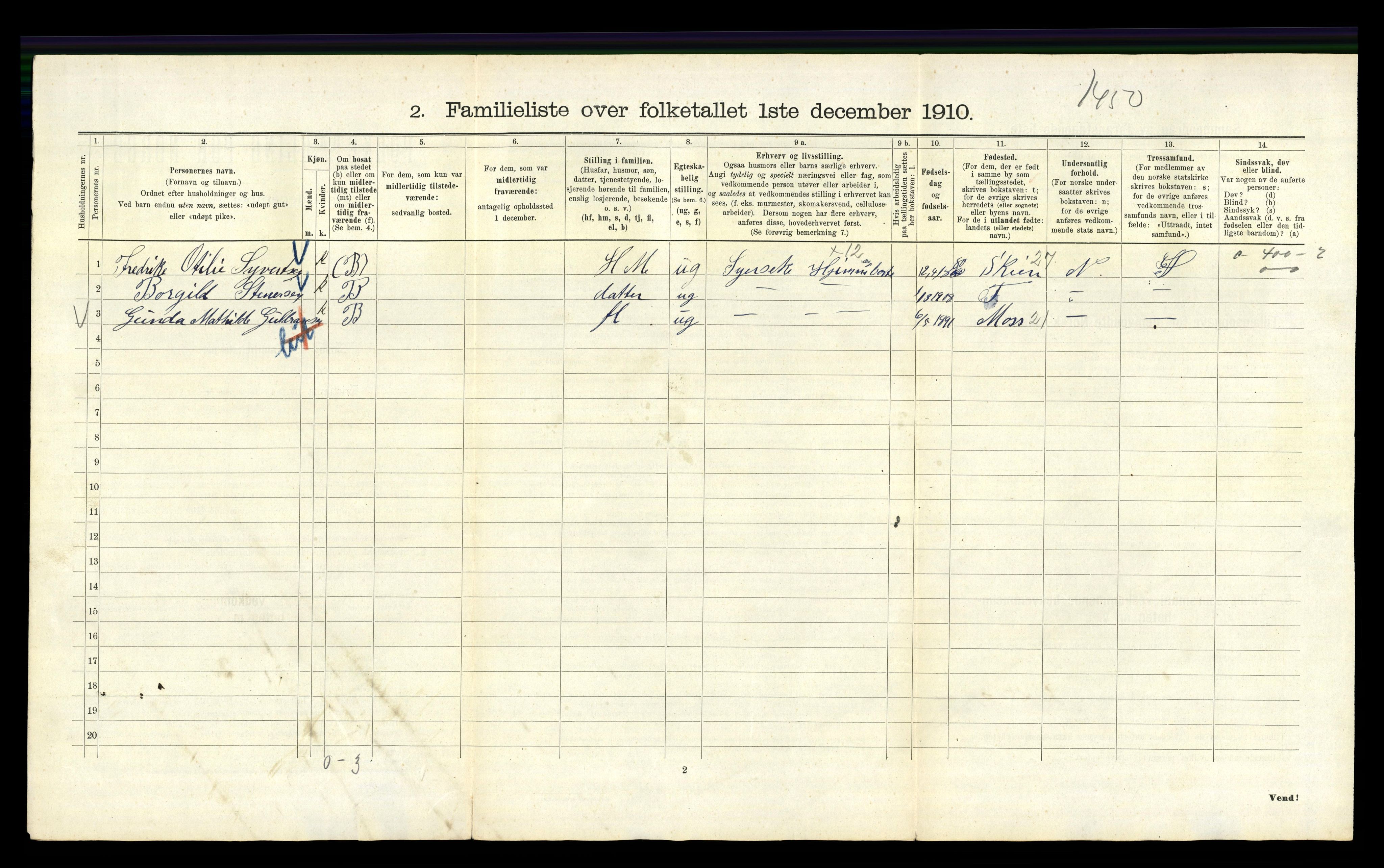 RA, 1910 census for Kristiania, 1910, p. 23806