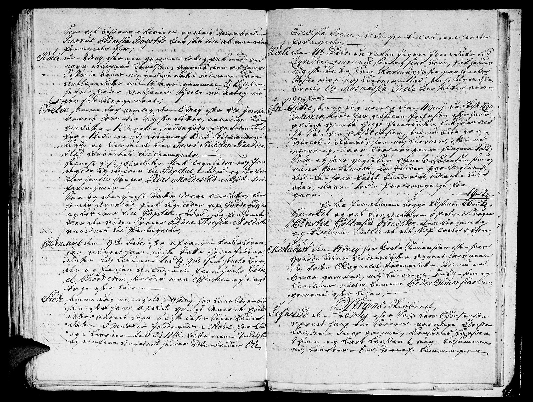 Nordfjord sorenskriveri, AV/SAB-A-2801/1/04/04a/L0008: Skifteprotokollar, 1733-1744, p. 132