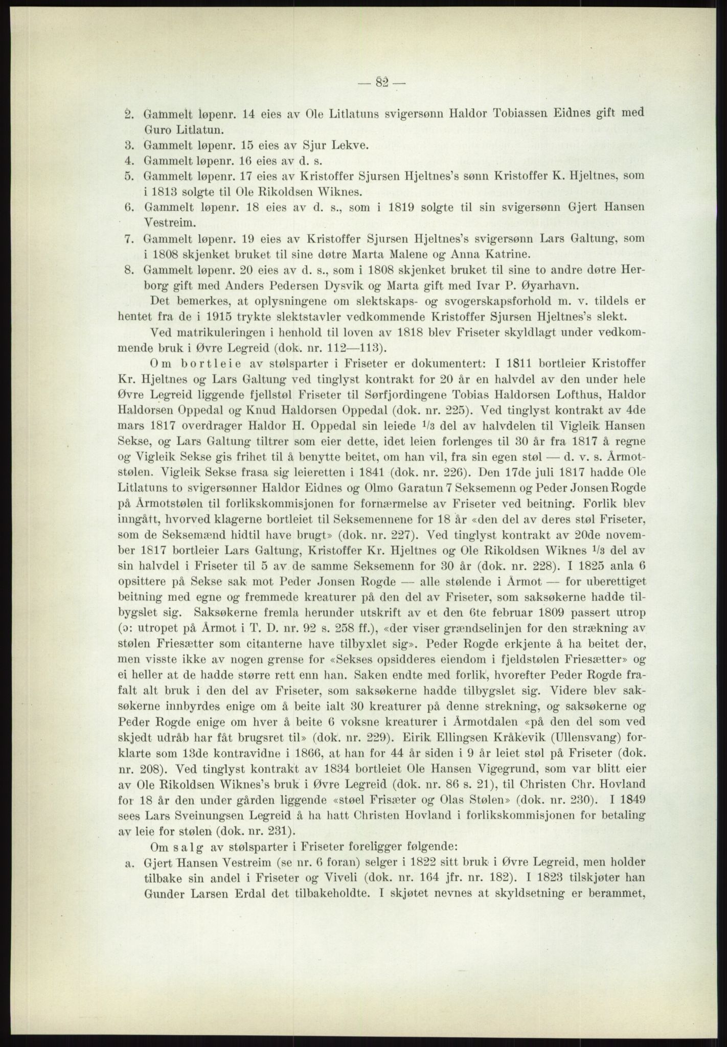 Høyfjellskommisjonen, AV/RA-S-1546/X/Xa/L0001: Nr. 1-33, 1909-1953, p. 688