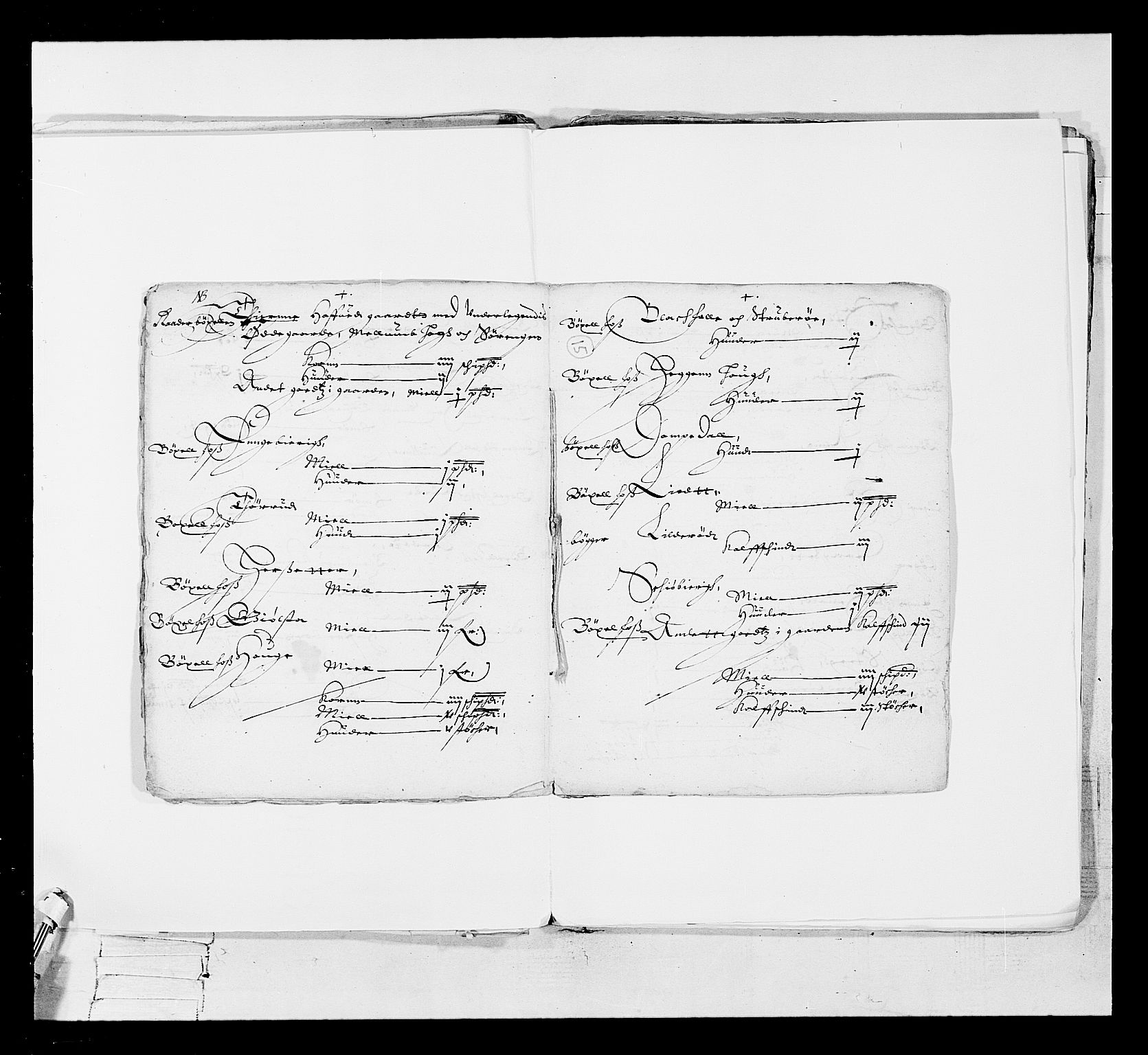 Stattholderembetet 1572-1771, AV/RA-EA-2870/Ek/L0017/0001: Jordebøker 1633-1658: / Adelsjordebøker, 1633-1639, p. 207