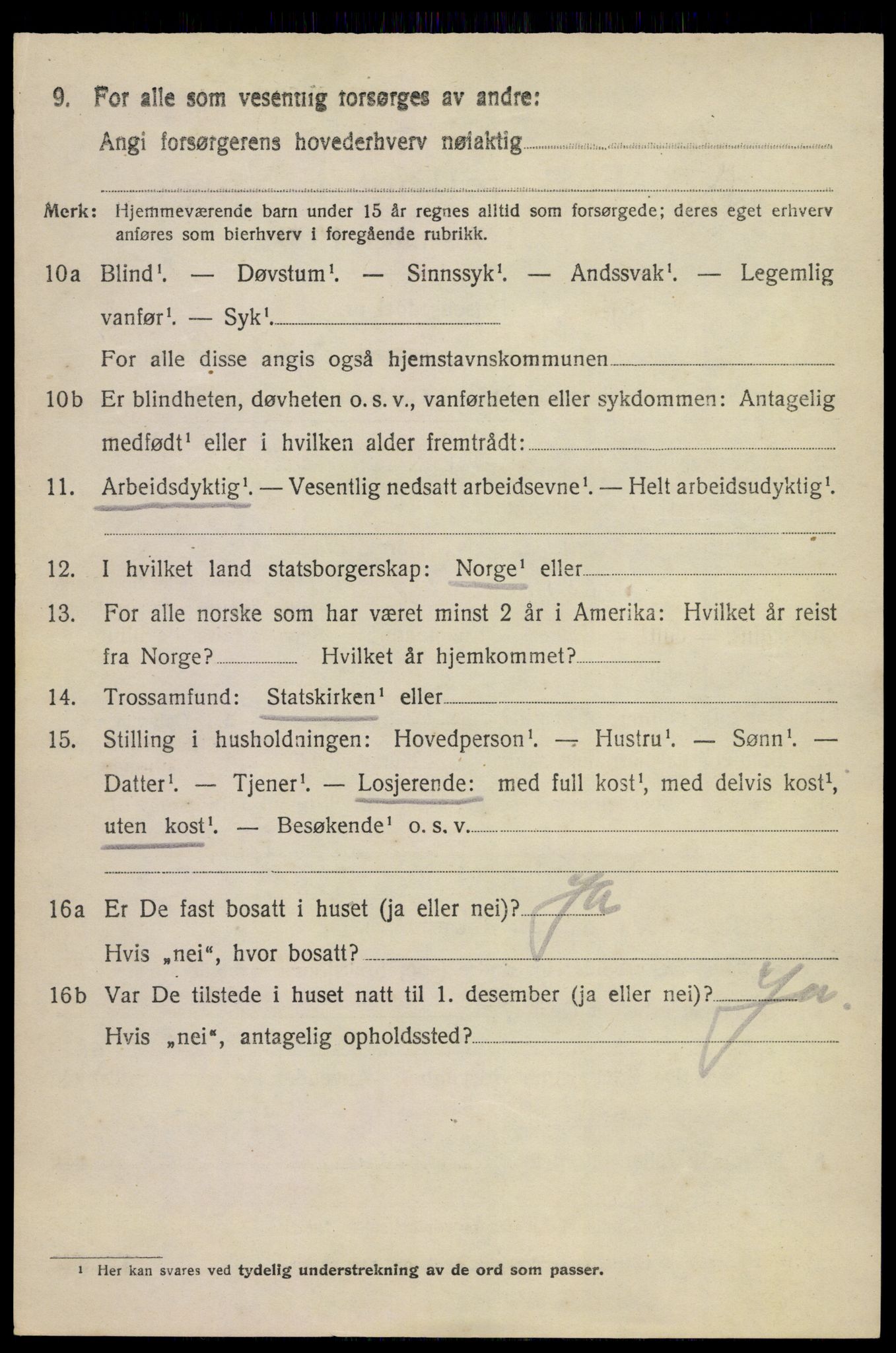 SAKO, 1920 census for Brunlanes, 1920, p. 7052