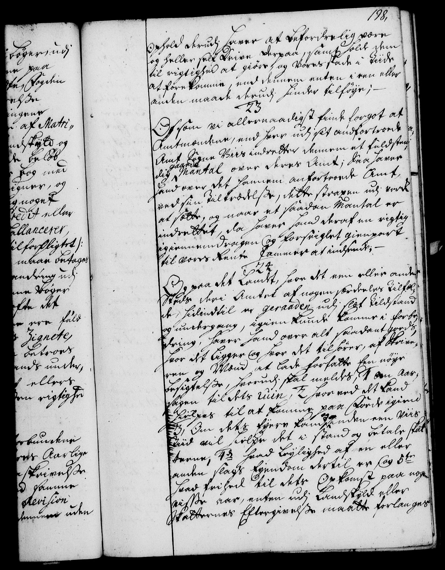 Rentekammeret, Kammerkanselliet, RA/EA-3111/G/Gg/Ggi/L0002: Norsk instruksjonsprotokoll med register (merket RK 53.35), 1729-1751, p. 198