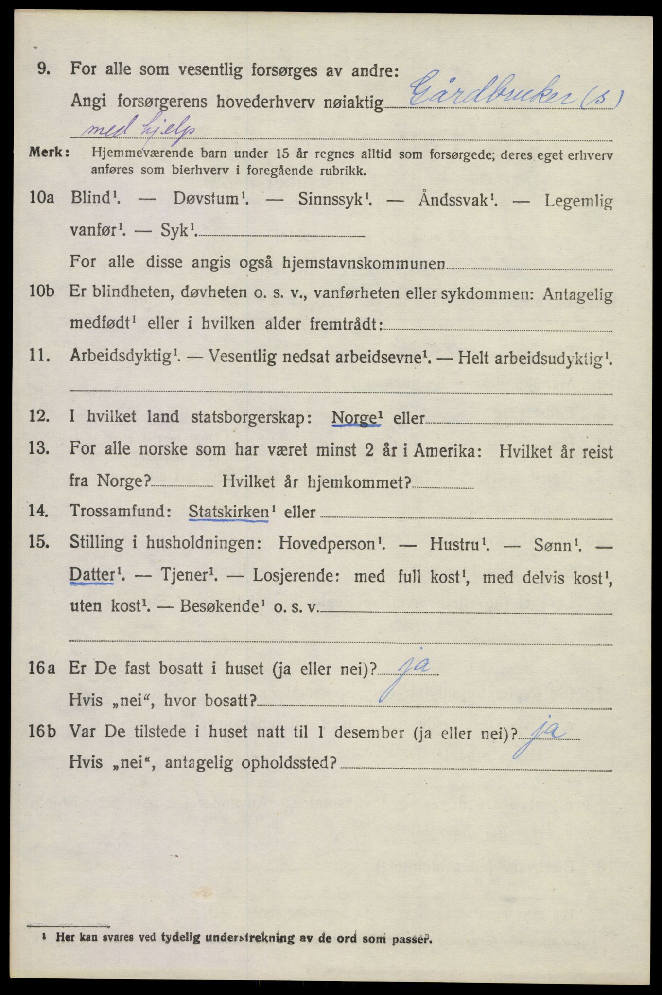 SAKO, 1920 census for Lardal, 1920, p. 2014