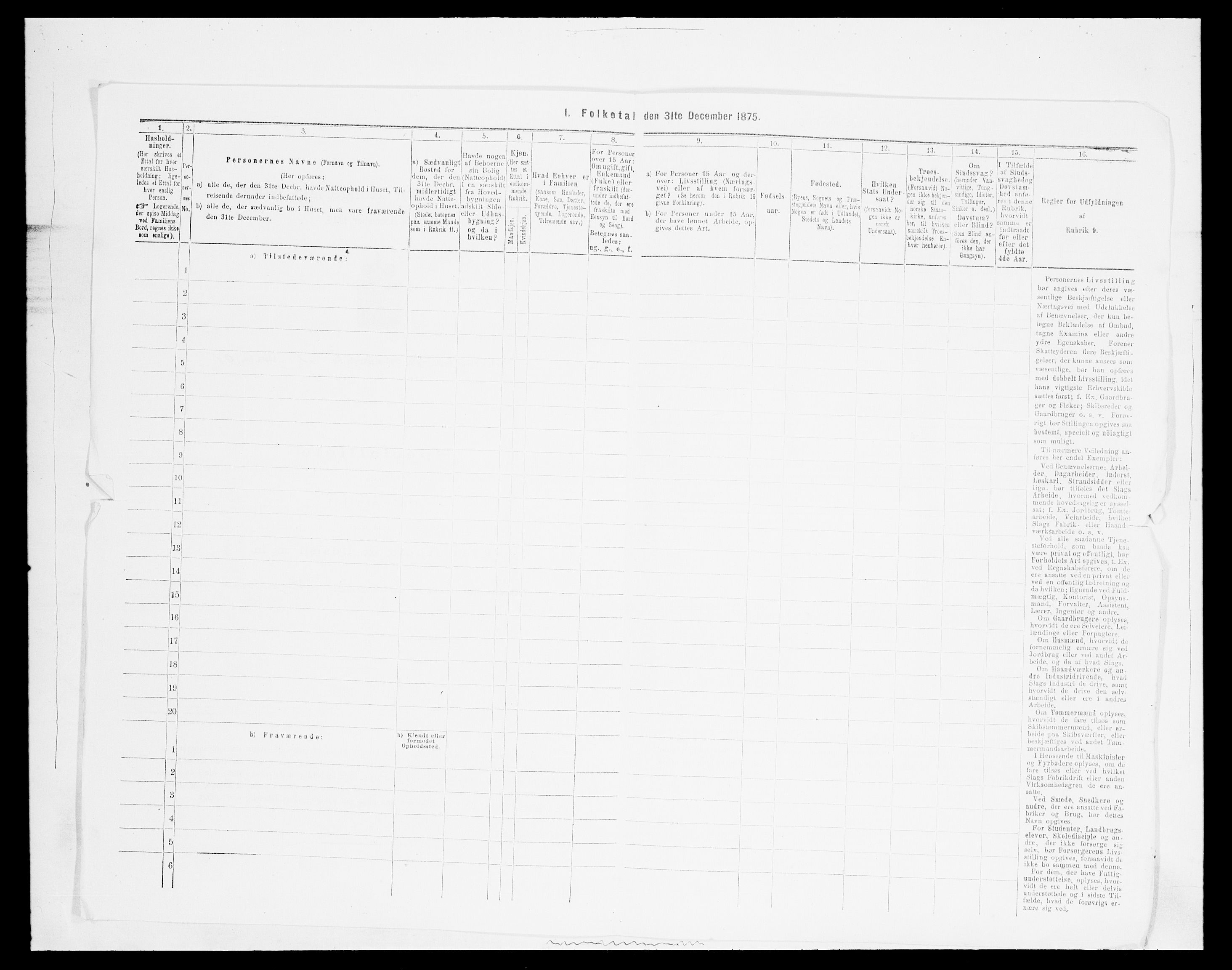 SAH, 1875 census for 0518P Nord-Fron, 1875, p. 516