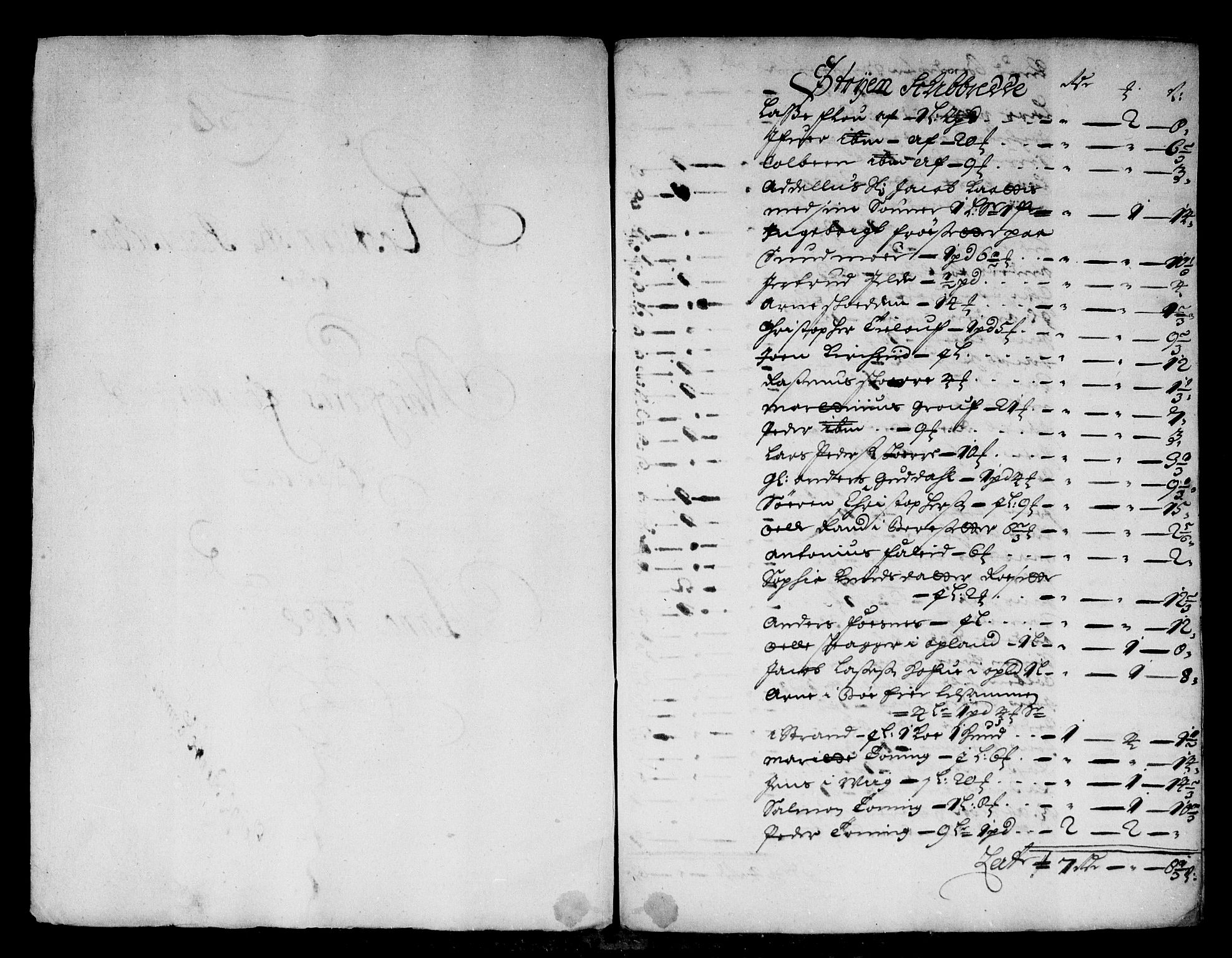 Rentekammeret inntil 1814, Reviderte regnskaper, Stiftamtstueregnskaper, Bergen stiftamt, AV/RA-EA-6043/R/Rc/L0087: Bergen stiftamt, 1688