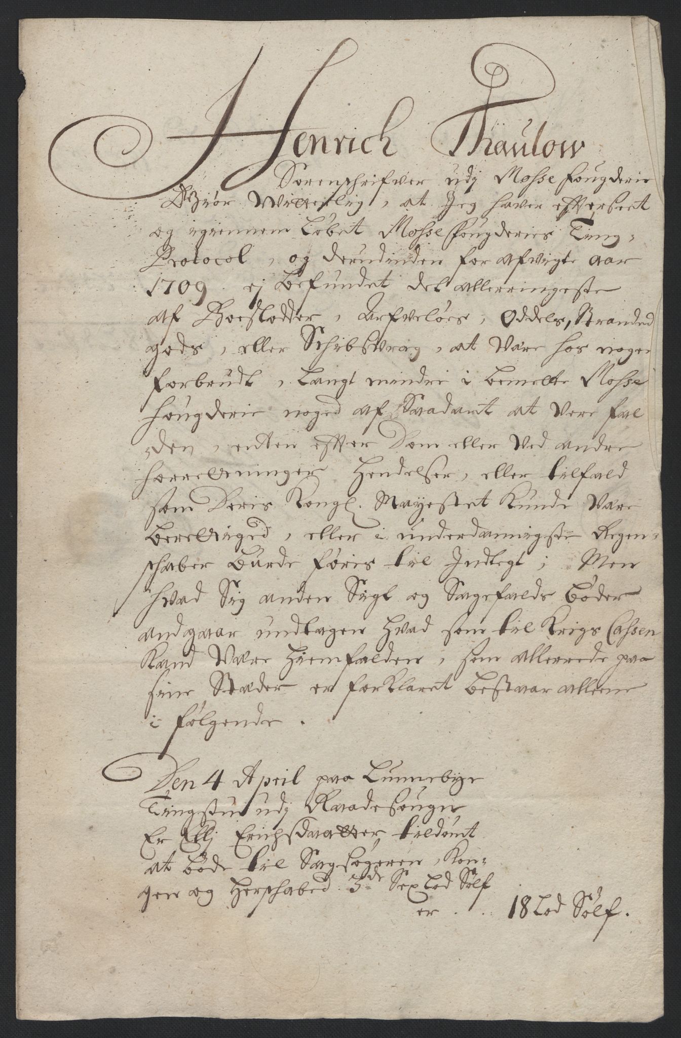 Rentekammeret inntil 1814, Reviderte regnskaper, Fogderegnskap, RA/EA-4092/R04/L0135: Fogderegnskap Moss, Onsøy, Tune, Veme og Åbygge, 1709-1710, p. 37