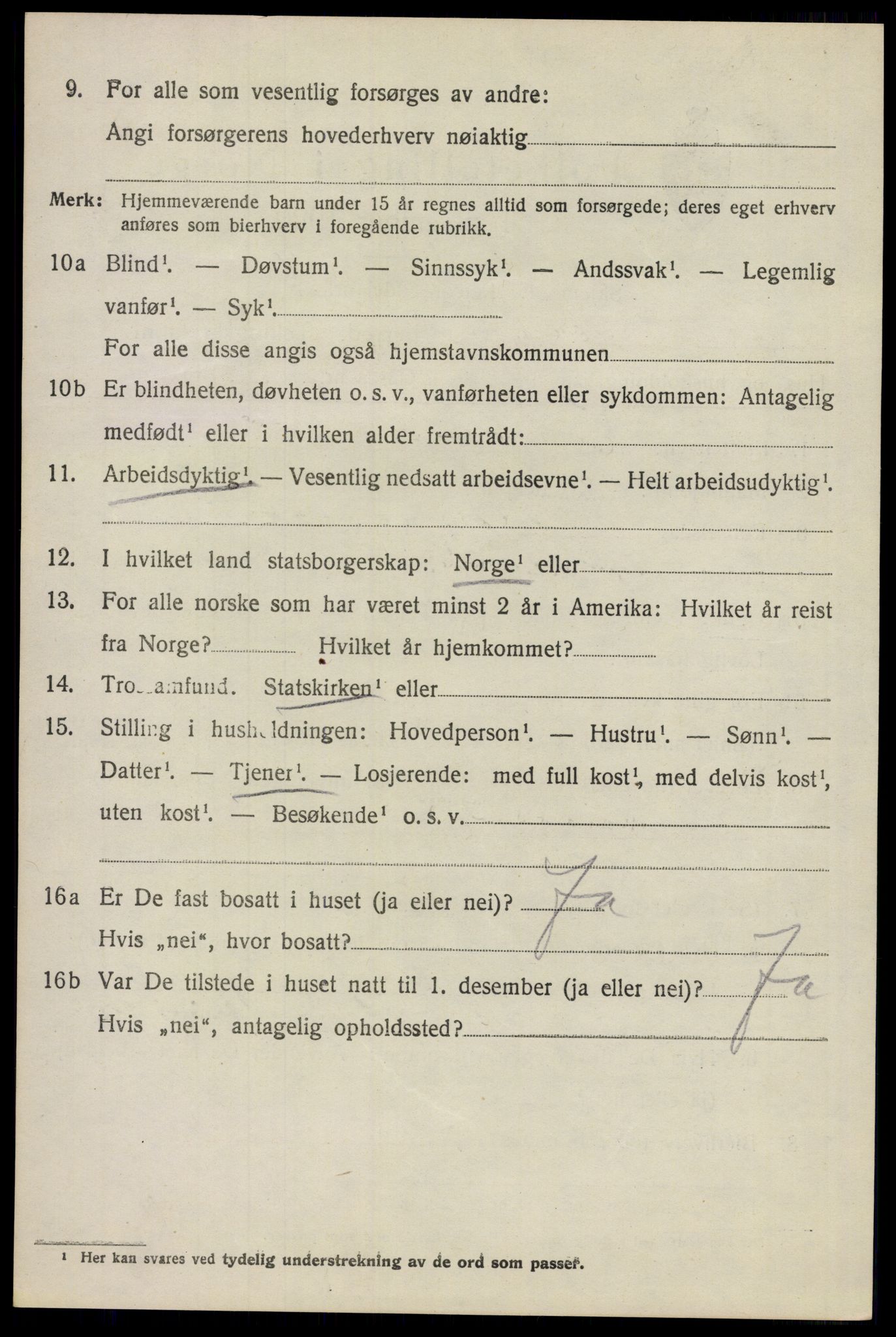 SAO, 1920 census for Lillestrøm, 1920, p. 7535