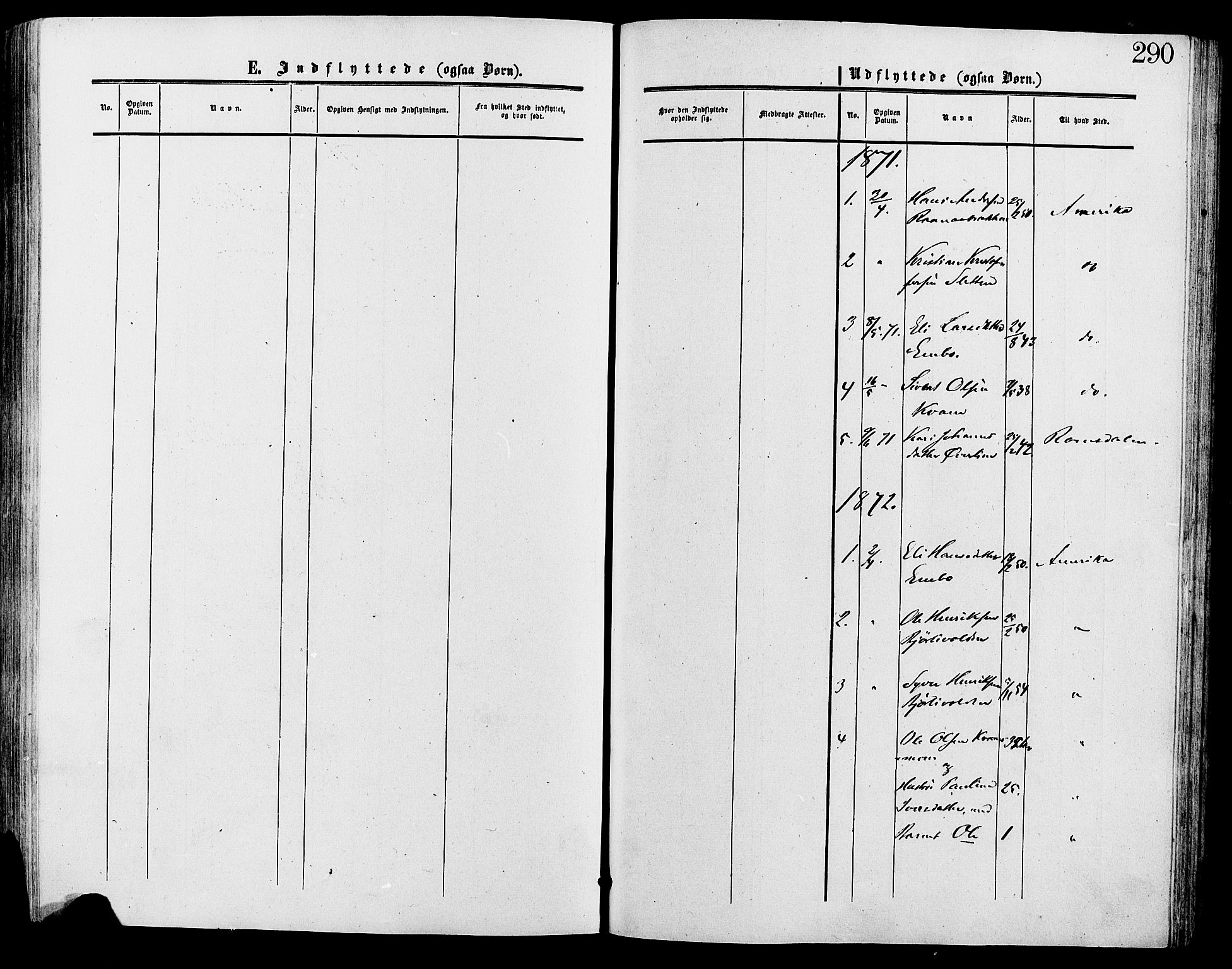 Lesja prestekontor, SAH/PREST-068/H/Ha/Haa/L0009: Parish register (official) no. 9, 1854-1889, p. 290