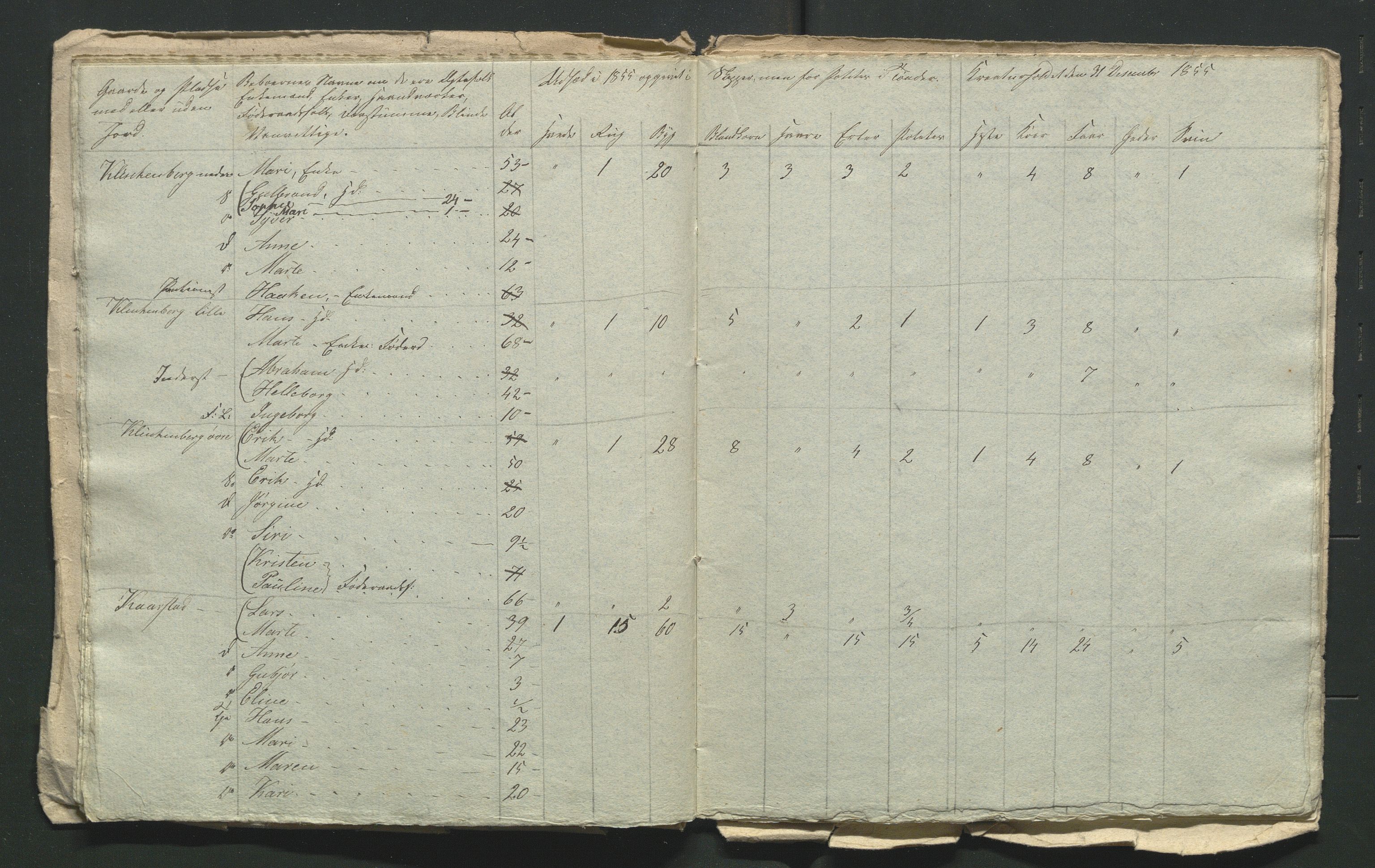 SAH, 1855 Census for Jevnaker parish, 1855, p. 154