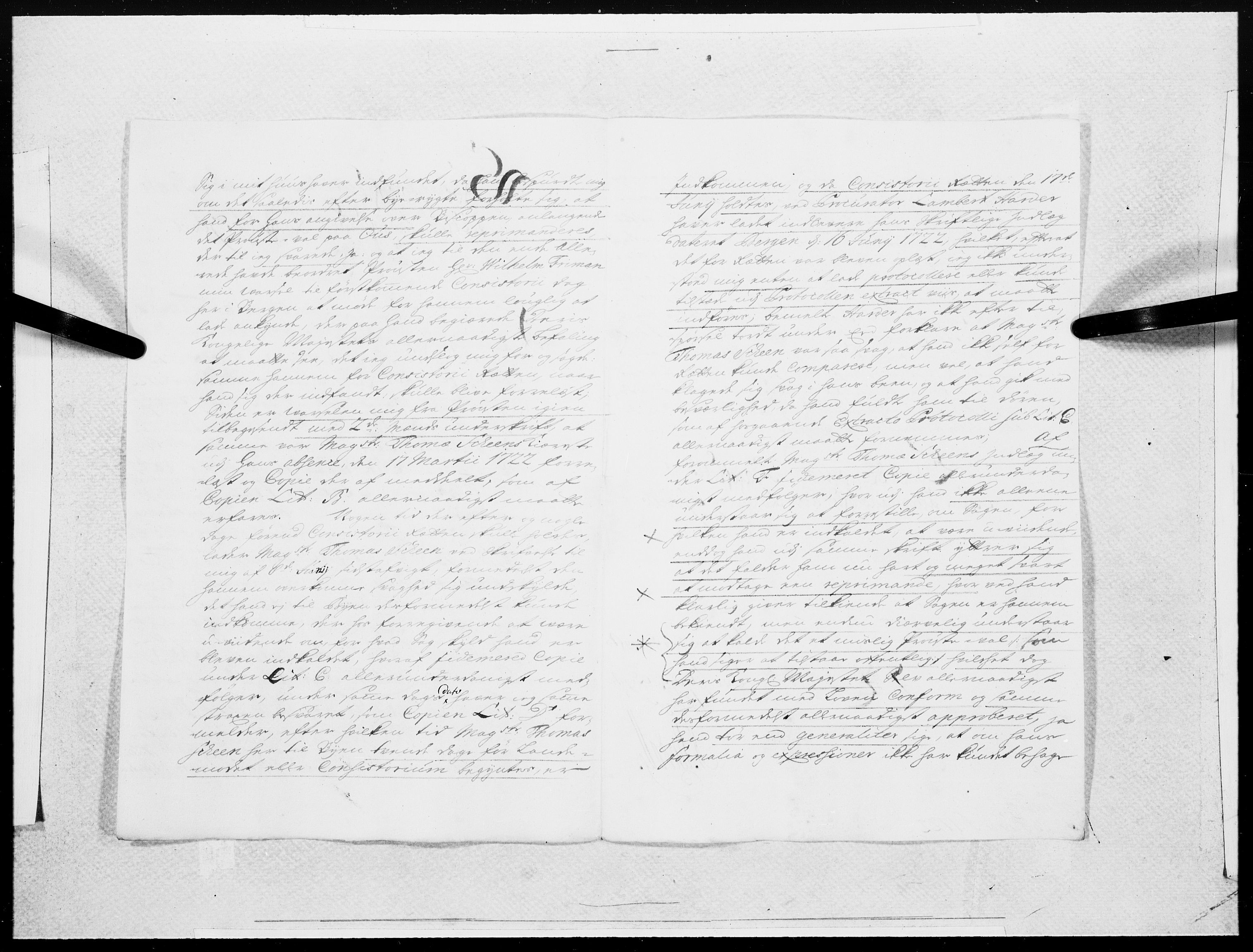 Danske Kanselli 1572-1799, AV/RA-EA-3023/F/Fc/Fcc/Fcca/L0091: Norske innlegg 1572-1799, 1722, p. 58