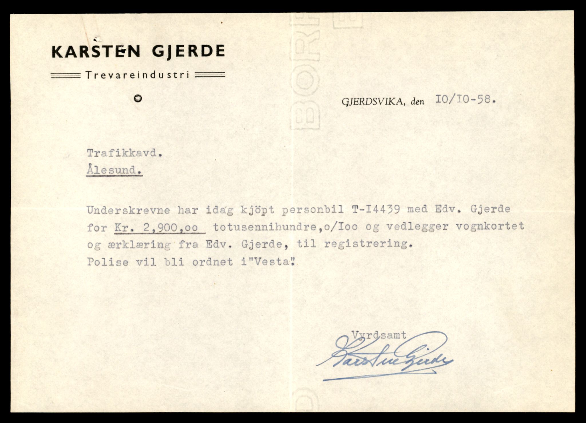 Møre og Romsdal vegkontor - Ålesund trafikkstasjon, AV/SAT-A-4099/F/Fe/L0045: Registreringskort for kjøretøy T 14320 - T 14444, 1927-1998, p. 3114