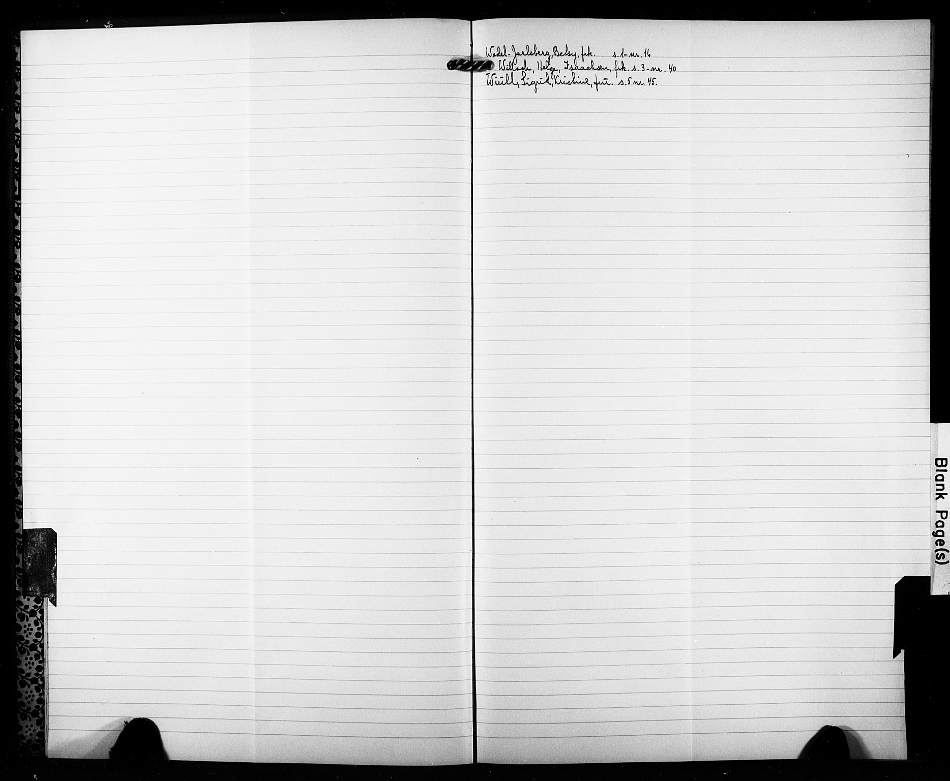 Christian Science Society Oslo , AV/SAO-PAO-0234/A/L0001: Dissenter register no. 1, 1908-1923