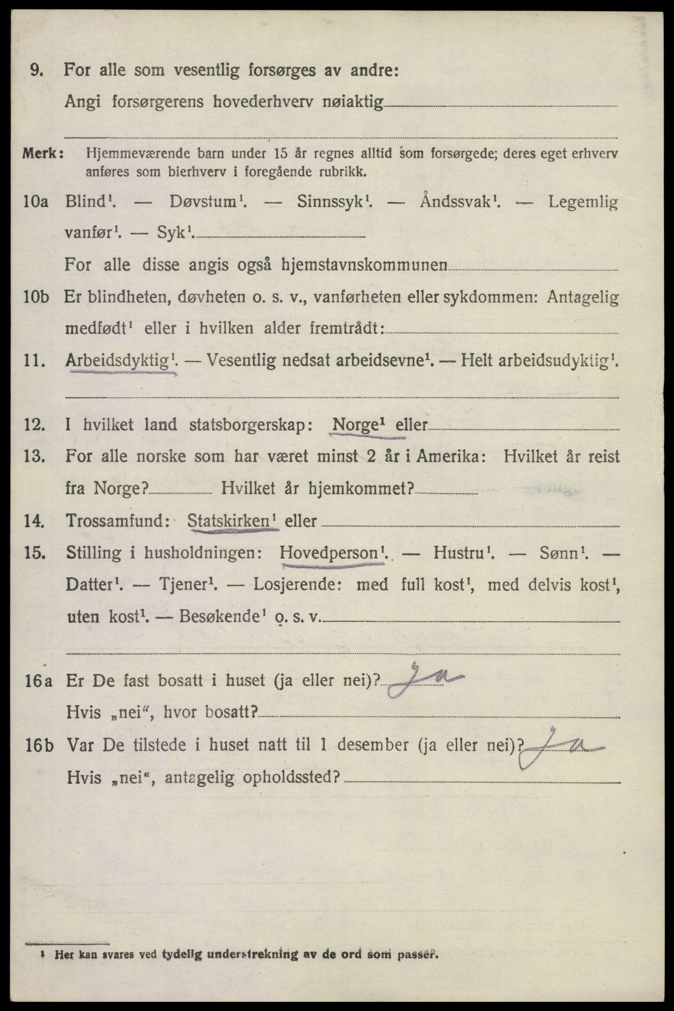 SAKO, 1920 census for Lardal, 1920, p. 5558