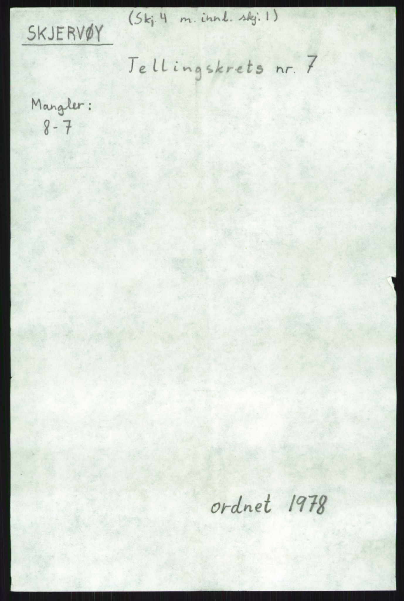 SATØ, 1920 census for Skjervøy, 1920, p. 4282