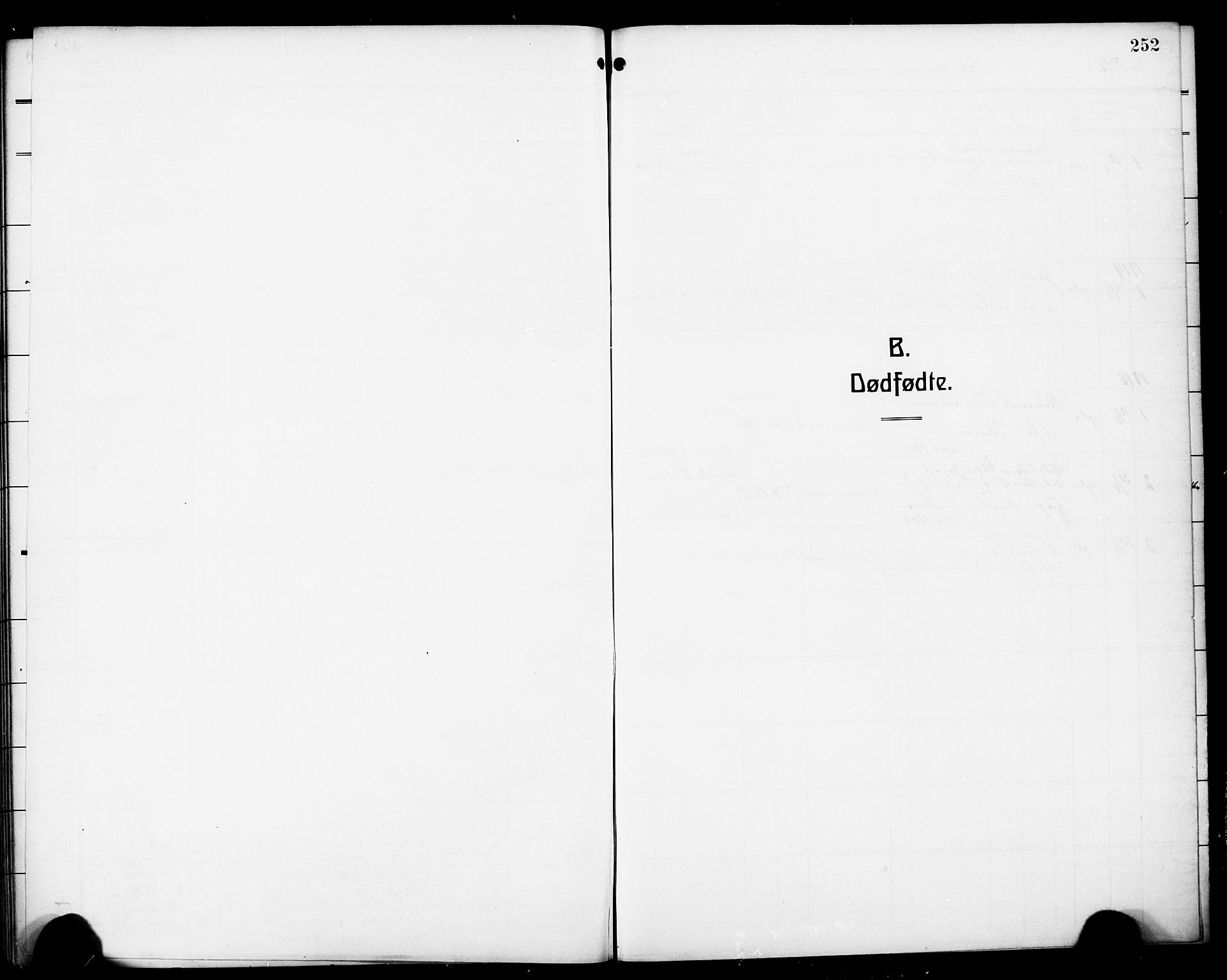 Årstad Sokneprestembete, SAB/A-79301/H/Hab/L0003: Parish register (copy) no. A 3, 1912-1921, p. 252