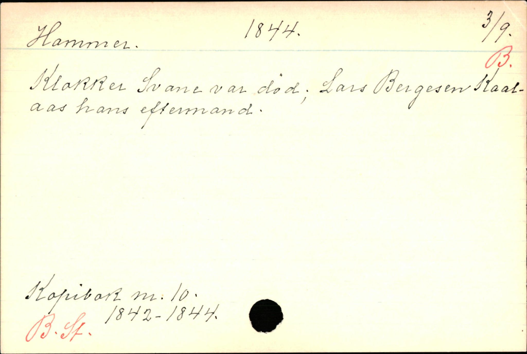 Haugen, Johannes - lærer, AV/SAB-SAB/PA-0036/01/L0001: Om klokkere og lærere, 1521-1904, p. 4840
