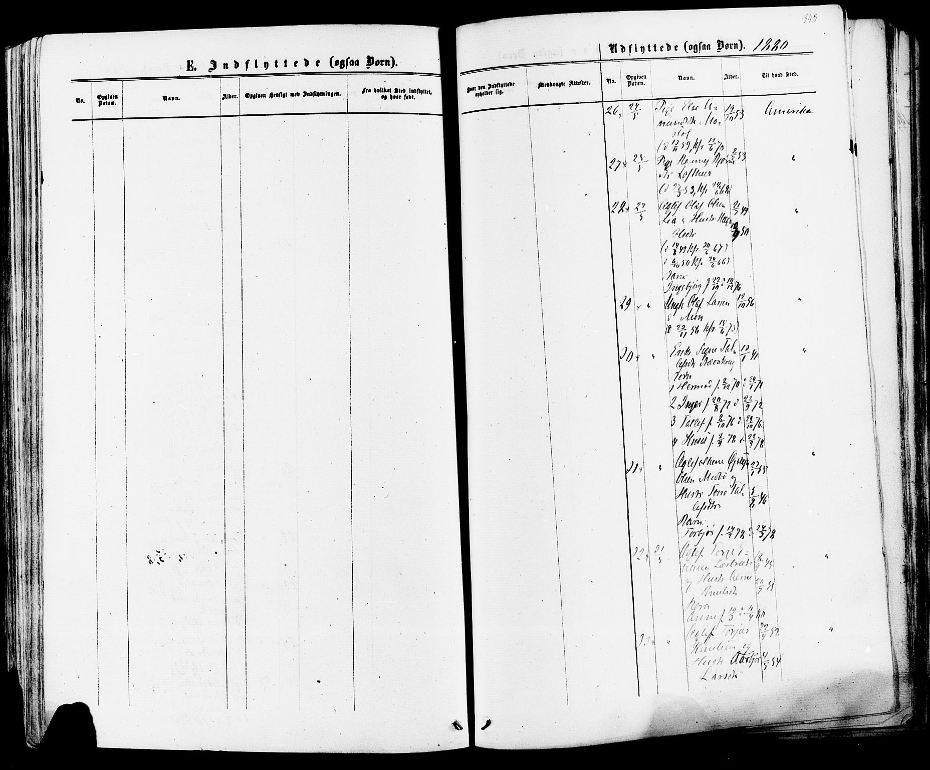 Mo kirkebøker, AV/SAKO-A-286/F/Fa/L0006: Parish register (official) no. I 6, 1865-1885, p. 343