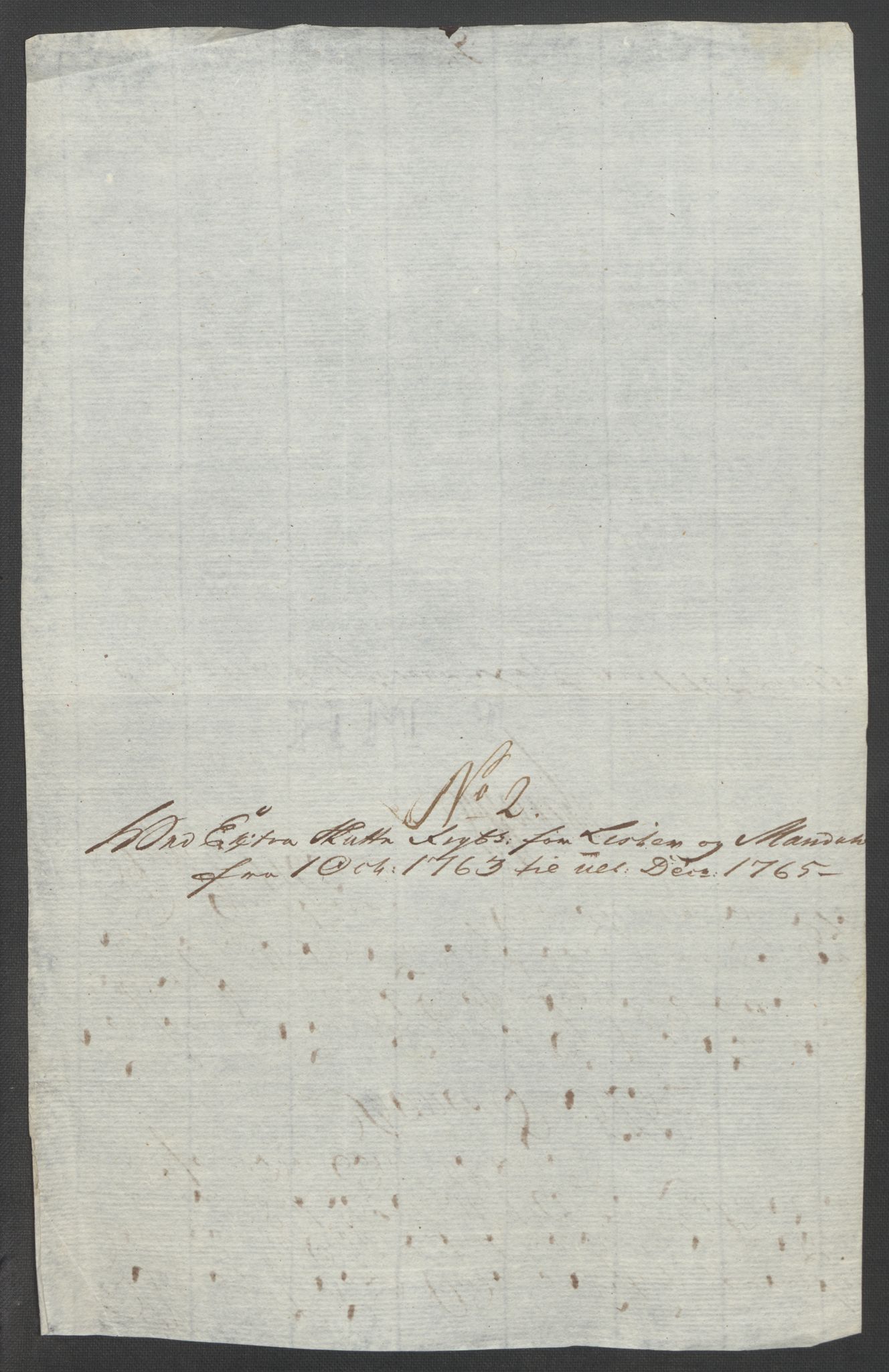 Rentekammeret inntil 1814, Reviderte regnskaper, Fogderegnskap, AV/RA-EA-4092/R45/L2704: Ekstraskatten Lista og Mandal, 1762-1768, p. 165