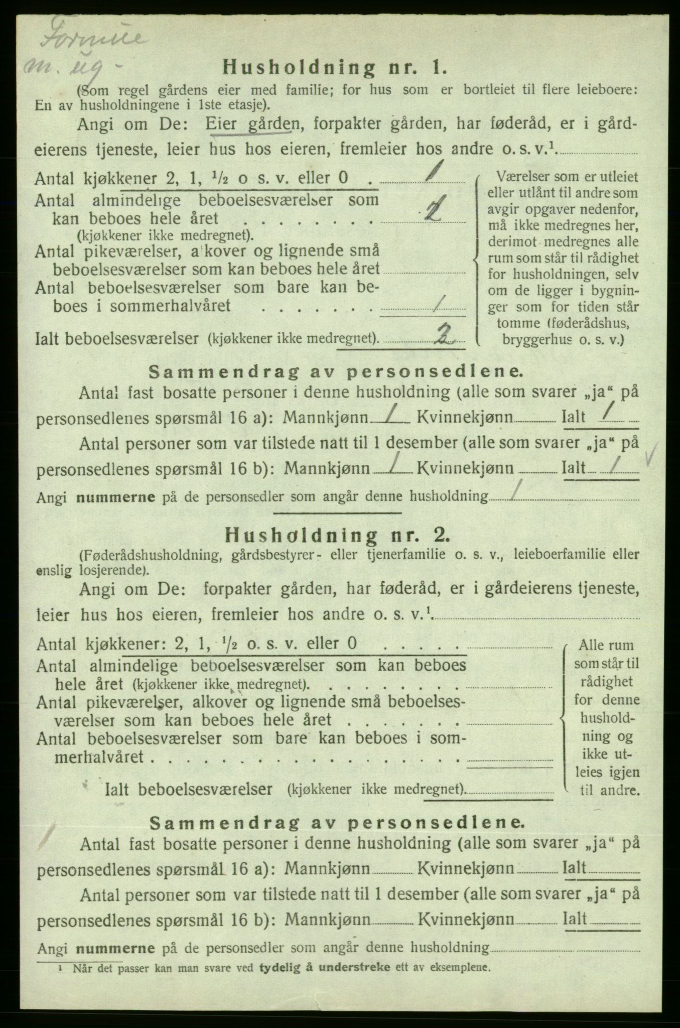 SAB, 1920 census for Skånevik, 1920, p. 162