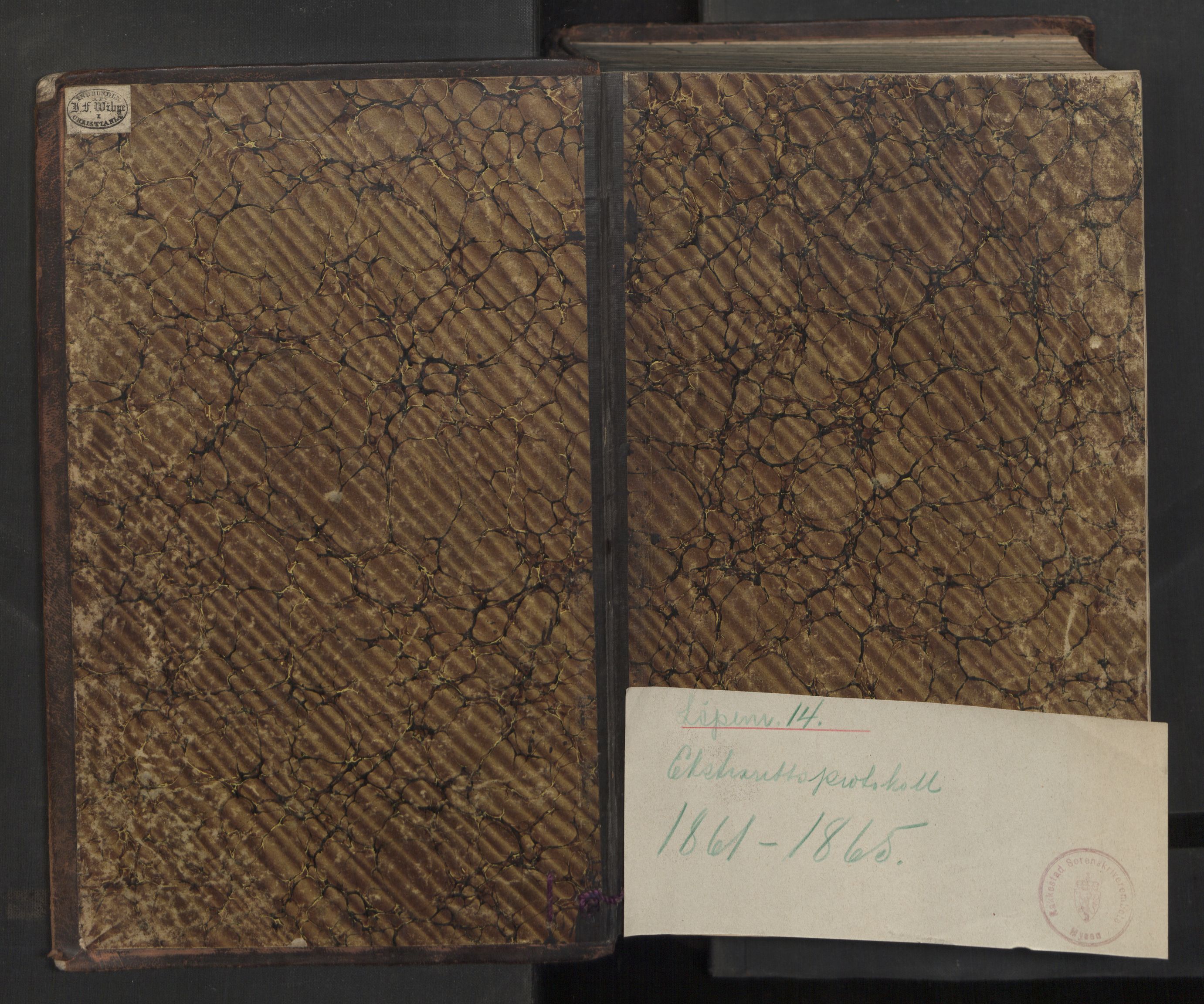 Rakkestad sorenskriveri, SAO/A-10686/F/Fc/L0006: Ekstrarettsprotokoller, 1861-1865, p. 0-1