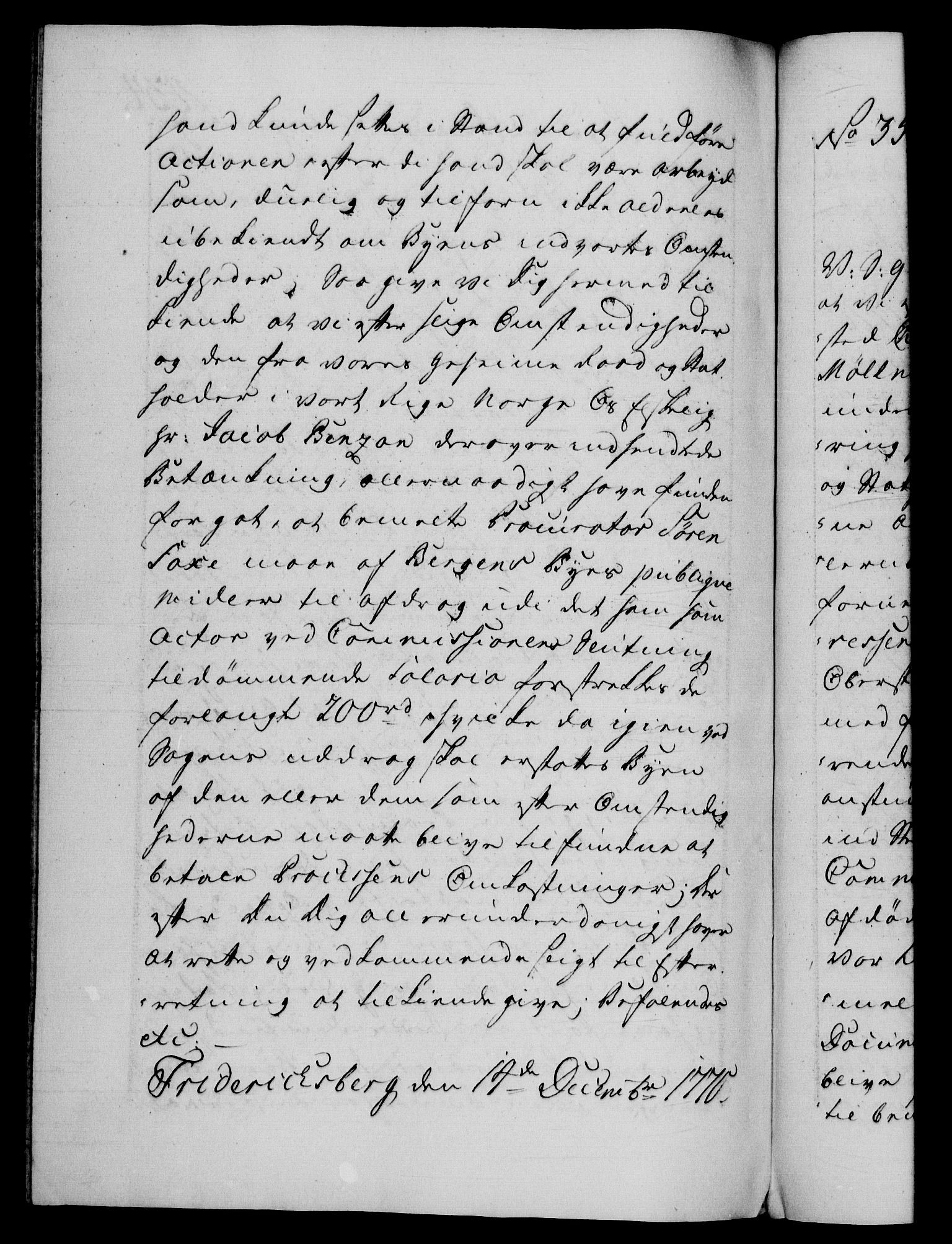 Danske Kanselli 1572-1799, AV/RA-EA-3023/F/Fc/Fca/Fcab/L0039: Norske tegnelser, 1769-1771, p. 434b