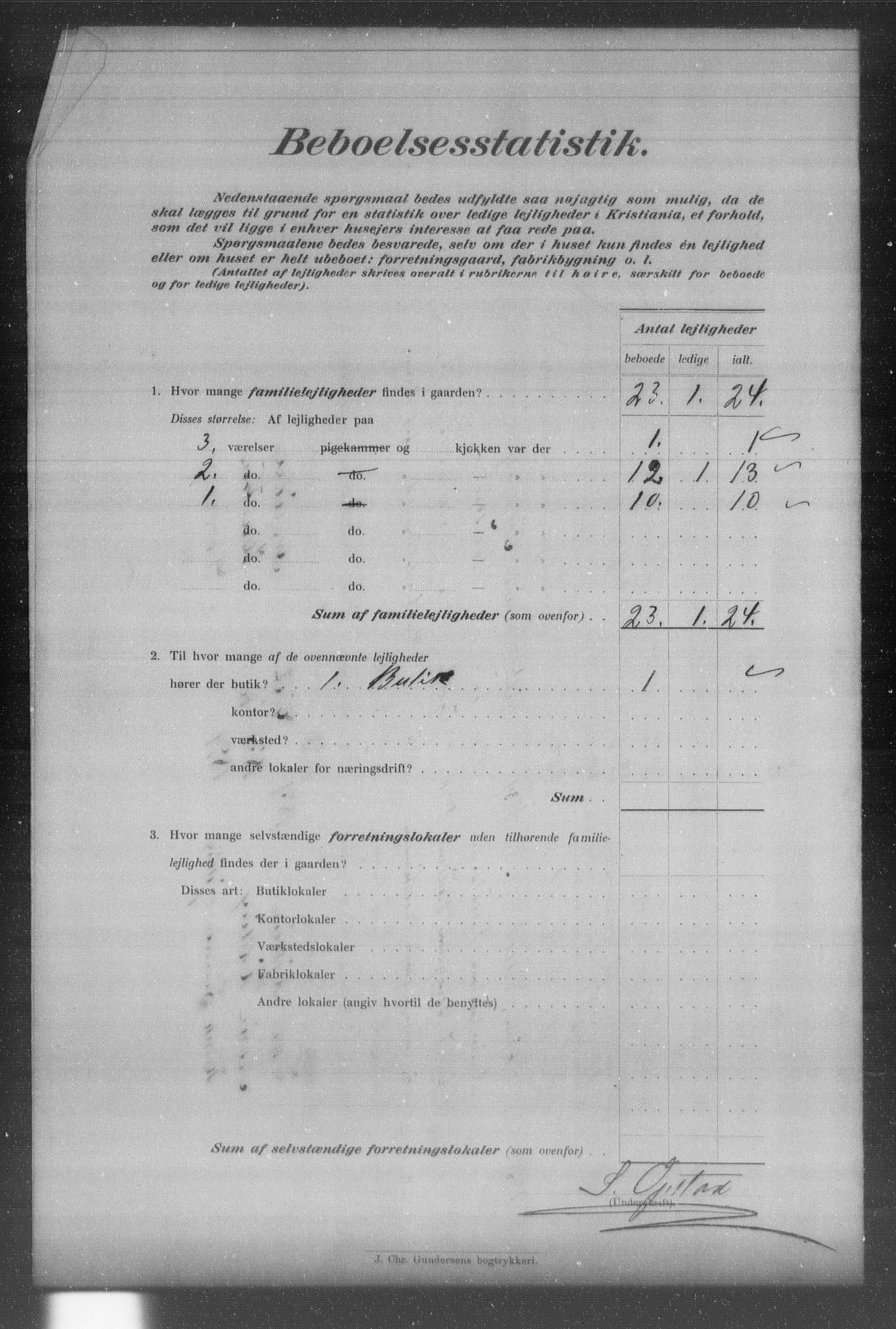 OBA, Municipal Census 1903 for Kristiania, 1903, p. 17826