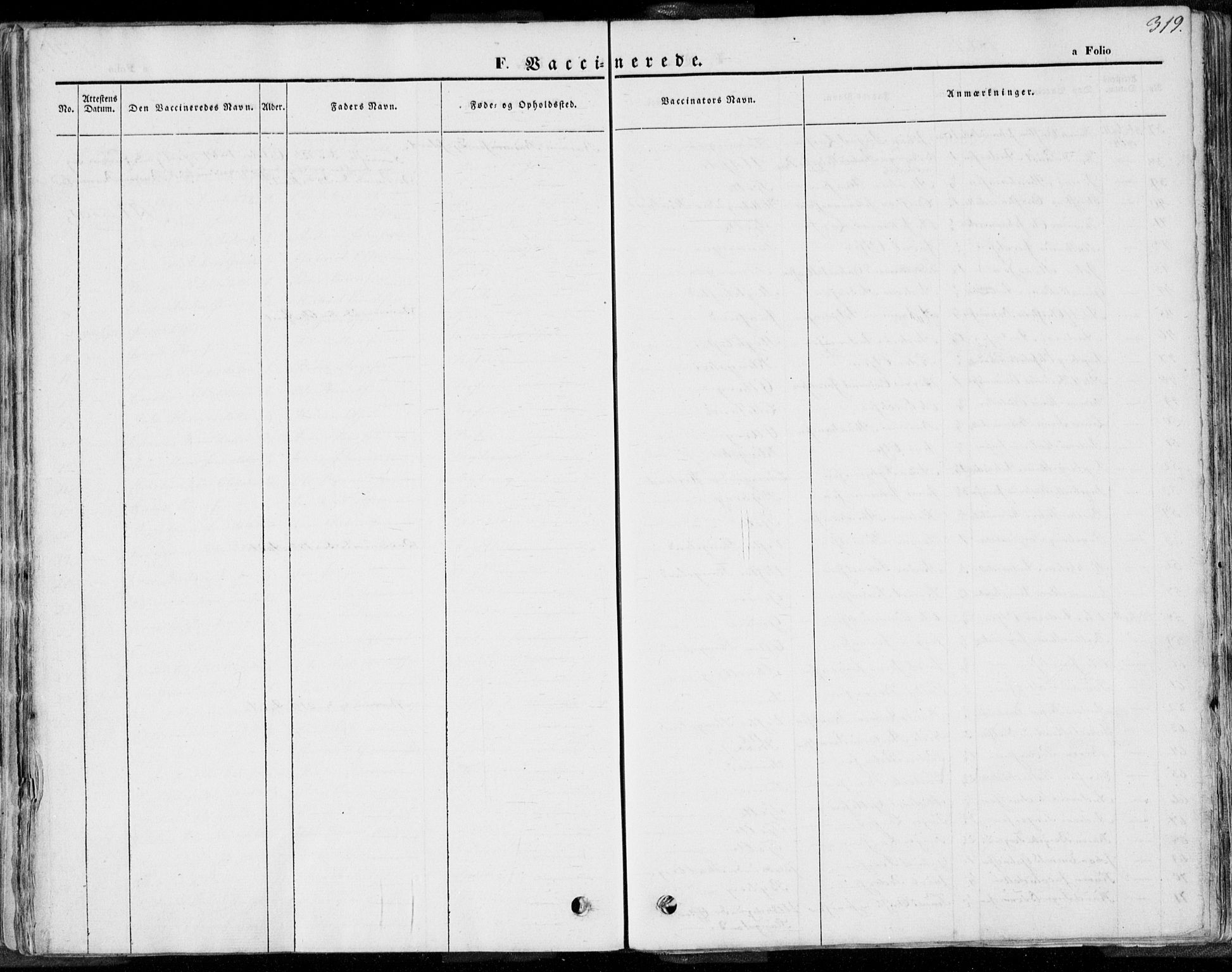 Håland sokneprestkontor, AV/SAST-A-101802/001/30BA/L0008: Parish register (official) no. A 7.2, 1854-1870, p. 319