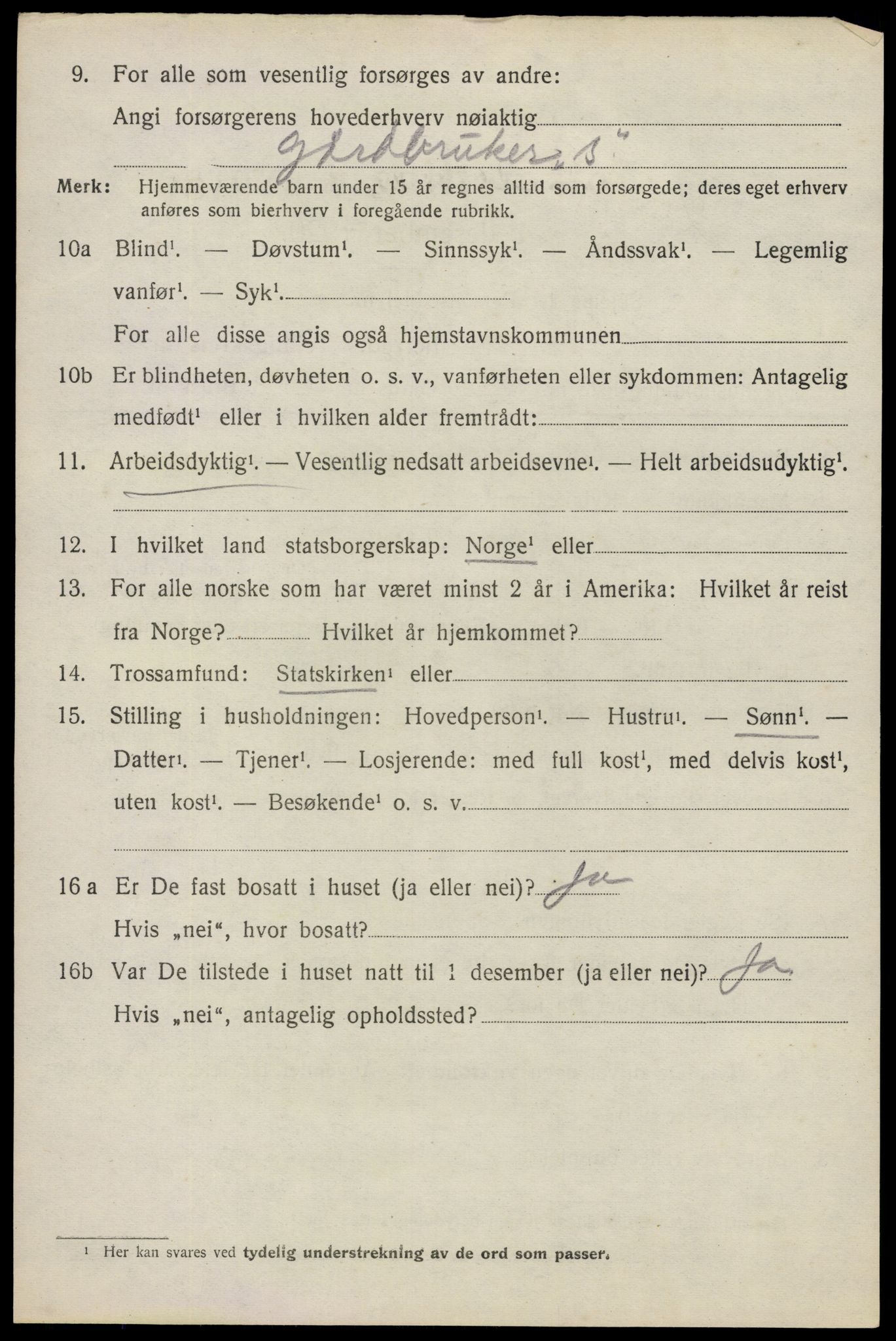 SAO, 1920 census for Rakkestad, 1920, p. 6030