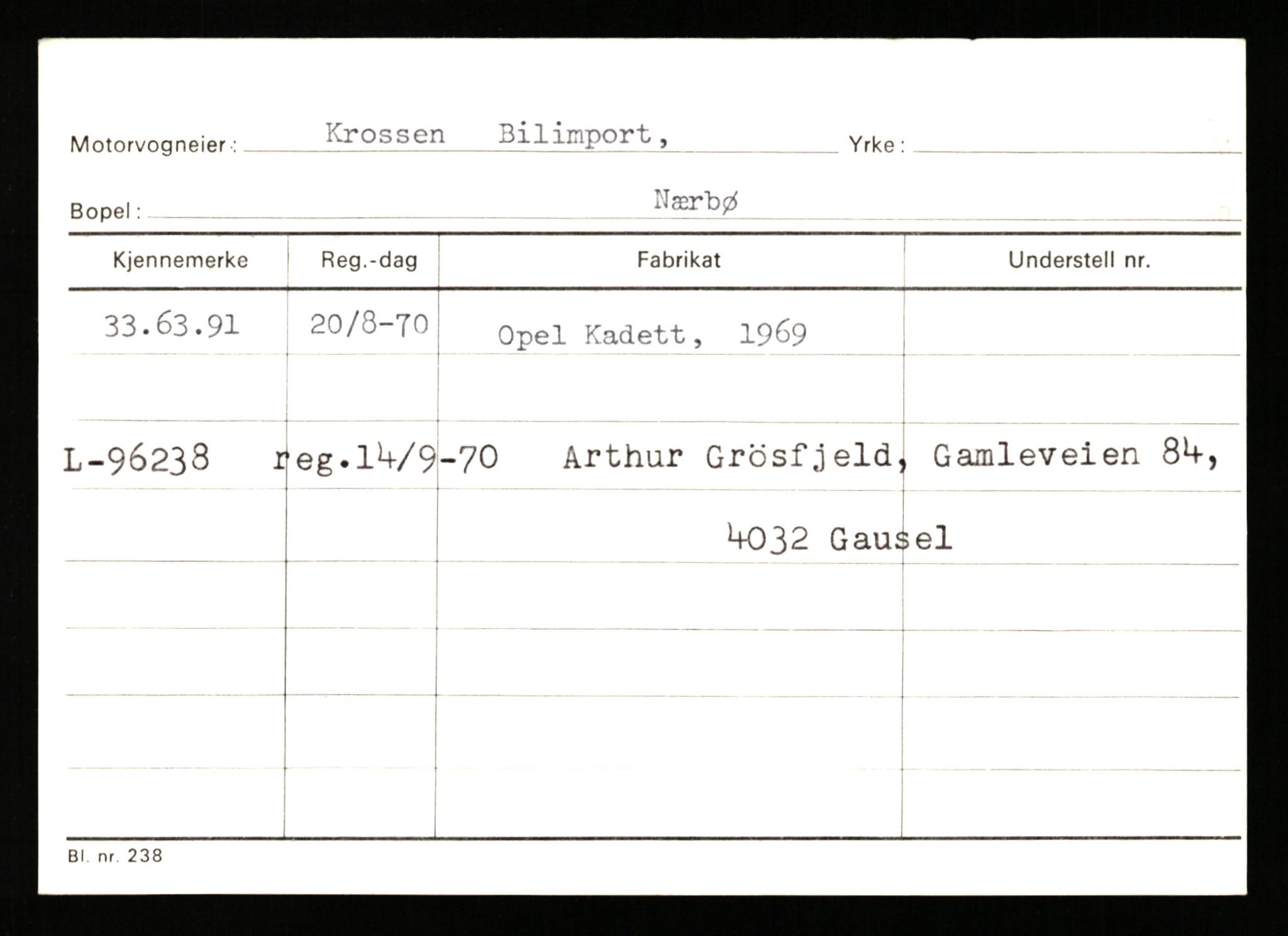 Stavanger trafikkstasjon, AV/SAST-A-101942/0/G/L0011: Registreringsnummer: 240000 - 363477, 1930-1971, p. 2609