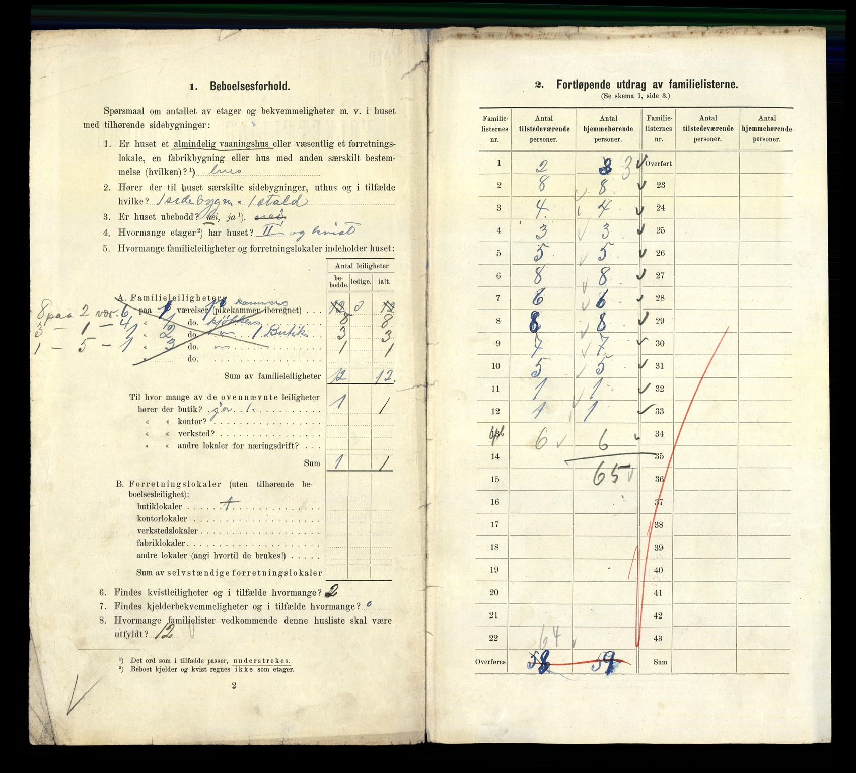 RA, 1910 census for Kristiania, 1910, p. 92864