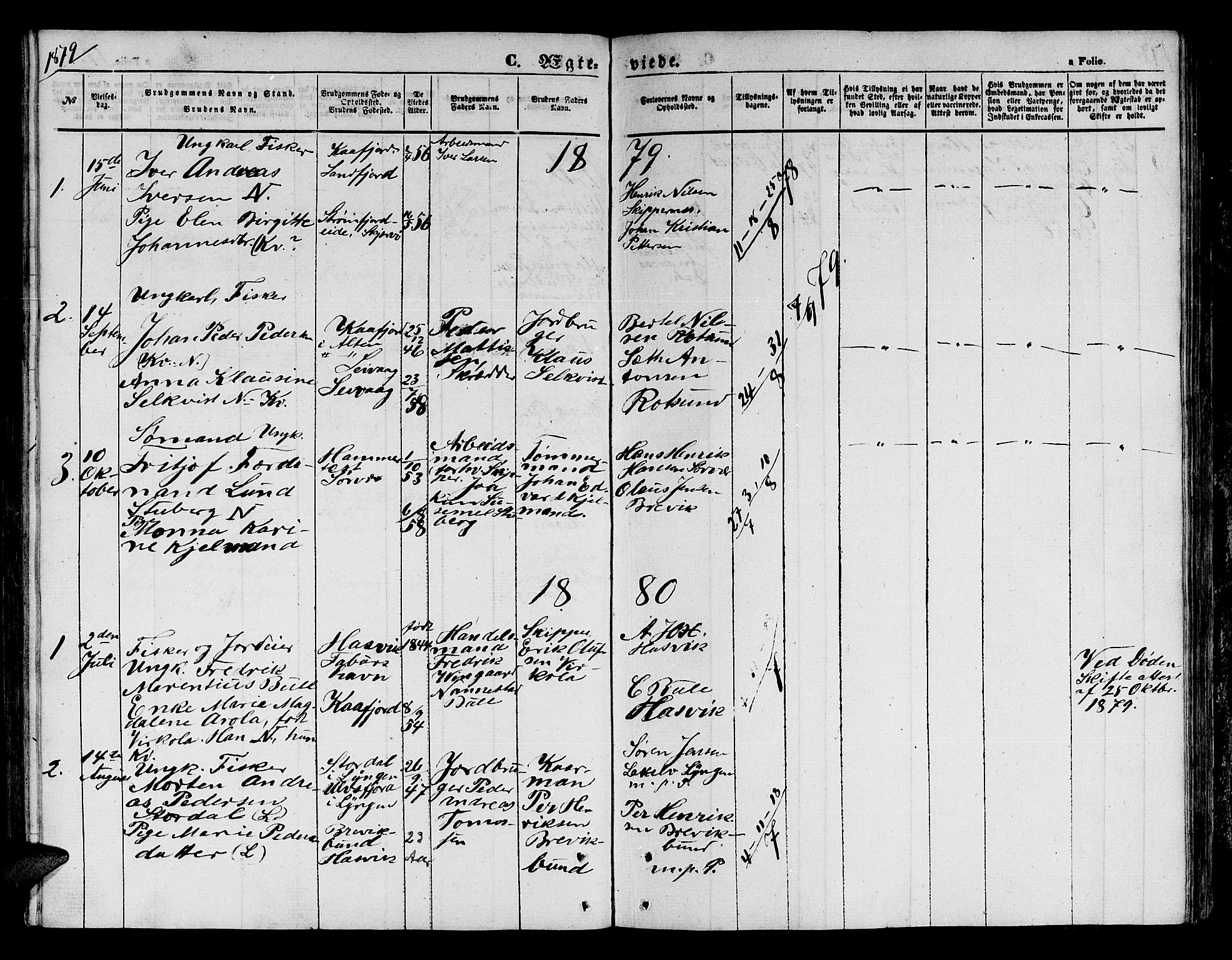 Loppa sokneprestkontor, SATØ/S-1339/H/Hb/L0003klokker: Parish register (copy) no. 3, 1853-1880, p. 172b