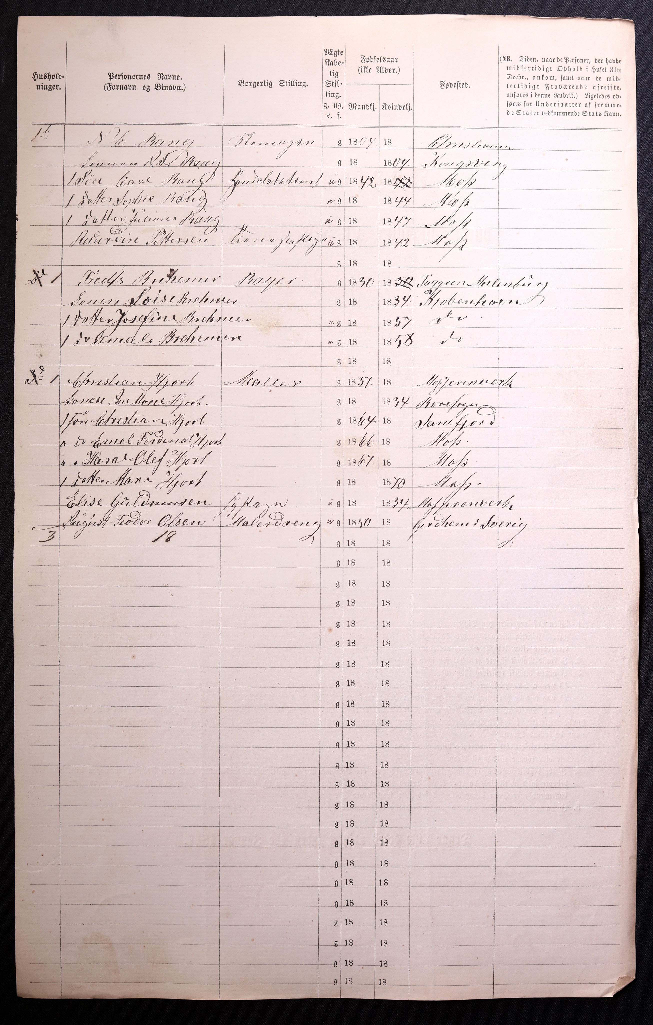 RA, 1870 census for 0104 Moss, 1870, p. 110