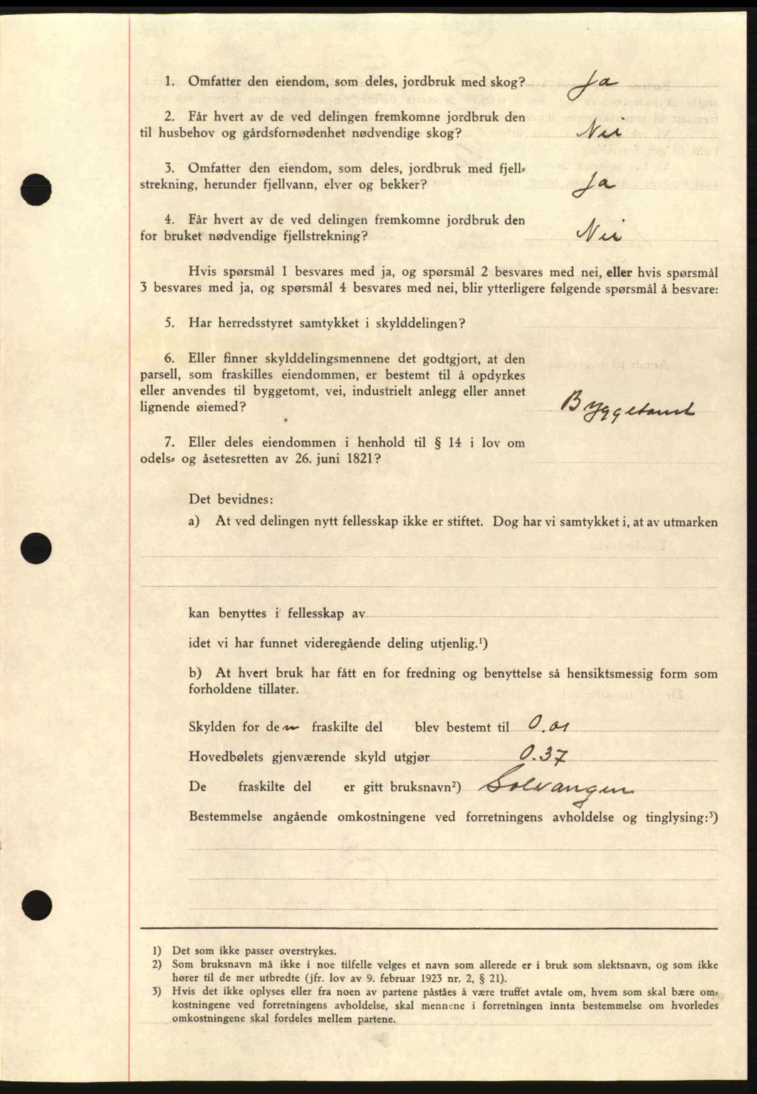 Nordmøre sorenskriveri, AV/SAT-A-4132/1/2/2Ca: Mortgage book no. A87, 1939-1940, Diary no: : 3278/1939