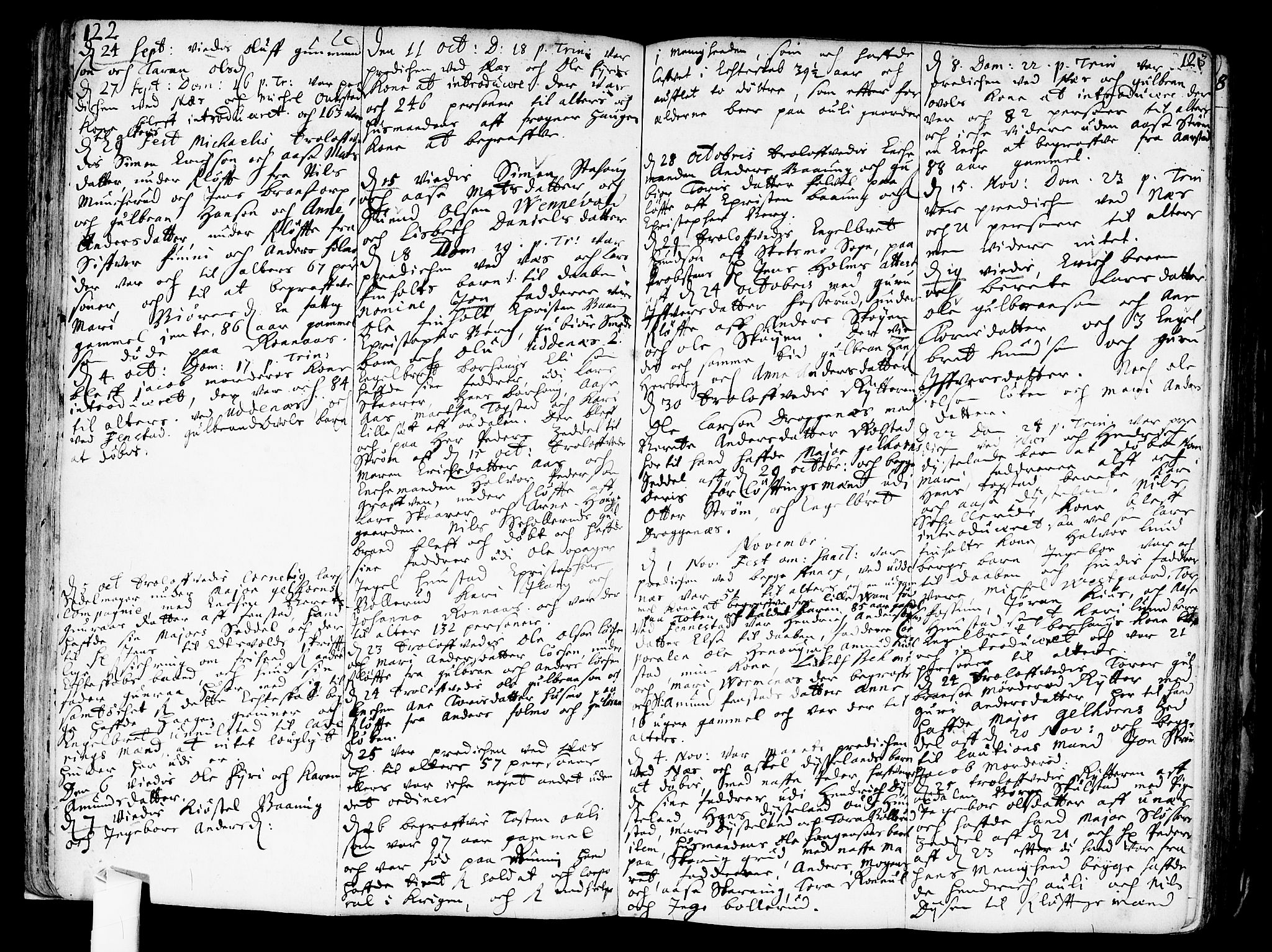 Nes prestekontor Kirkebøker, SAO/A-10410/F/Fa/L0001: Parish register (official) no. I 1, 1689-1716, p. 122-123