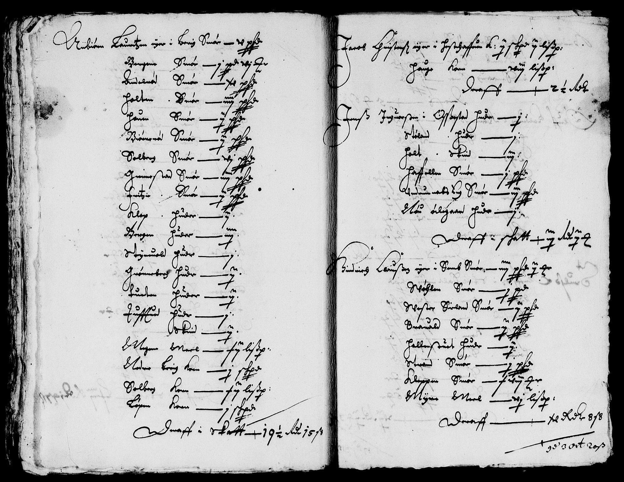 Rentekammeret inntil 1814, Reviderte regnskaper, Lensregnskaper, AV/RA-EA-5023/R/Rb/Rbo/L0030: Tønsberg len, 1650-1652