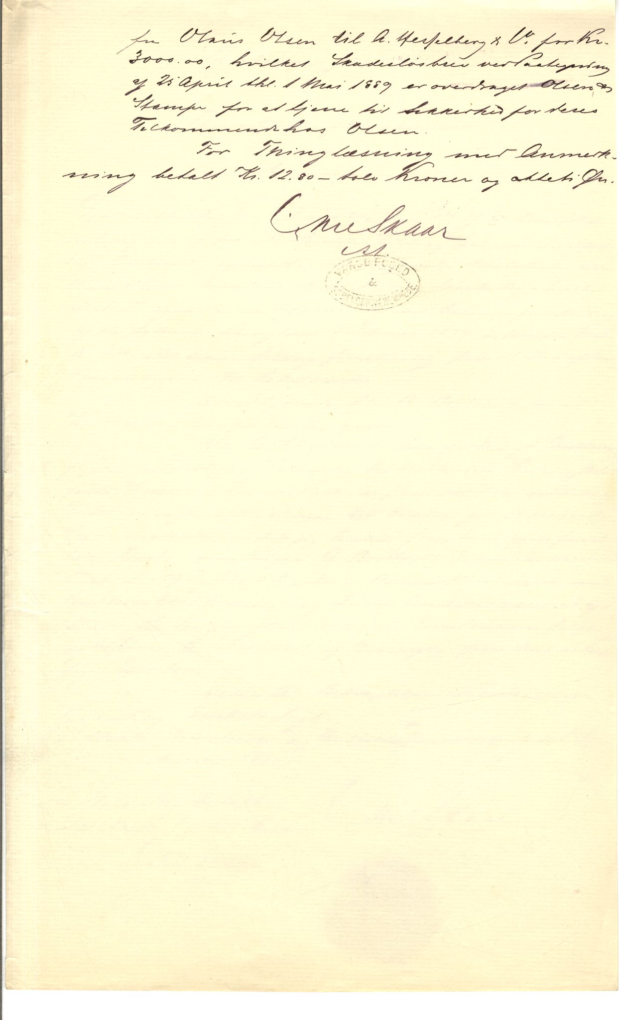 Brodtkorb handel A/S, VAMU/A-0001/Q/Qb/L0001: Skjøter og grunnbrev i Vardø by, 1822-1943, p. 215