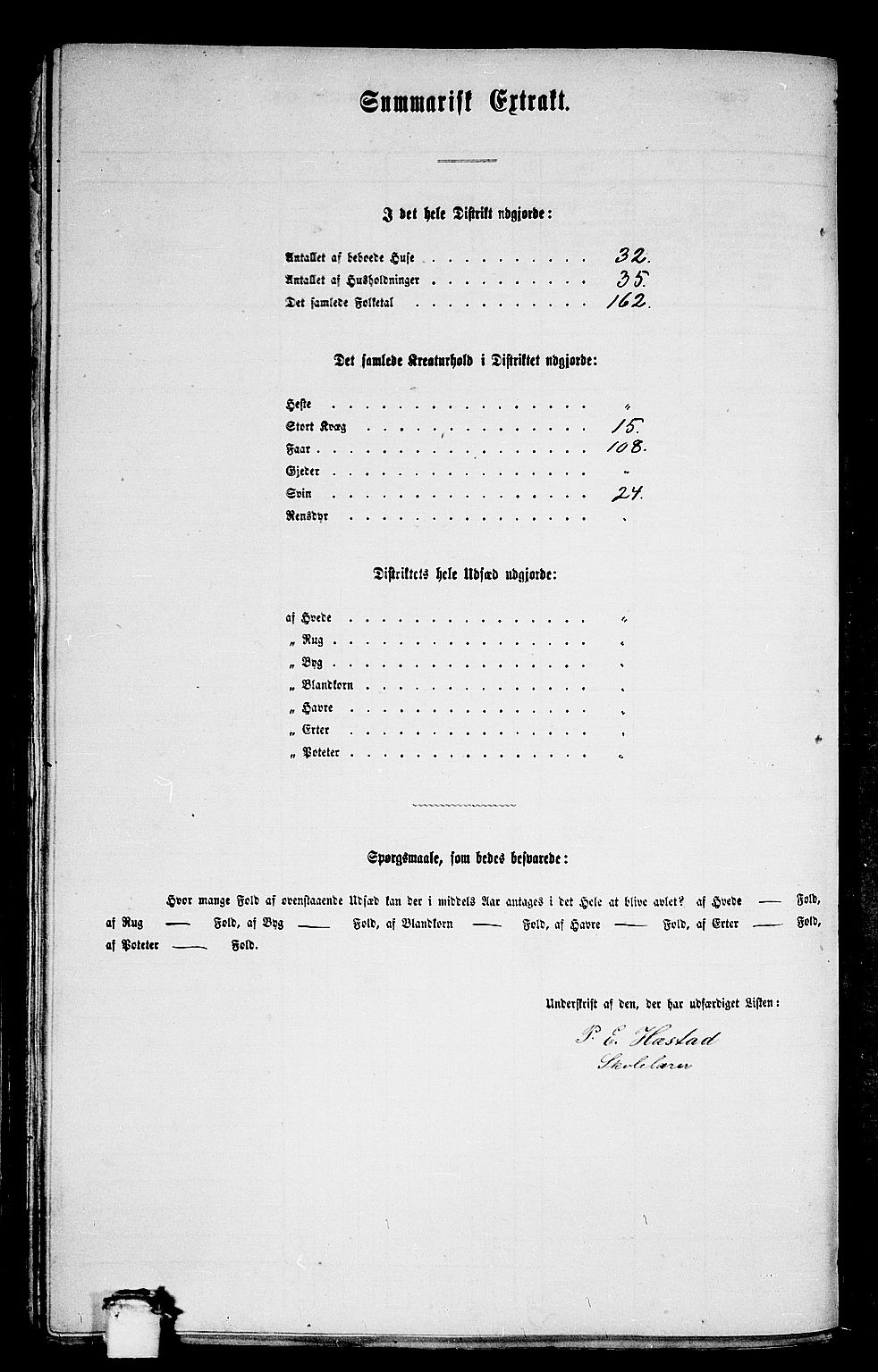 RA, 1865 census for Fræna, 1865, p. 12
