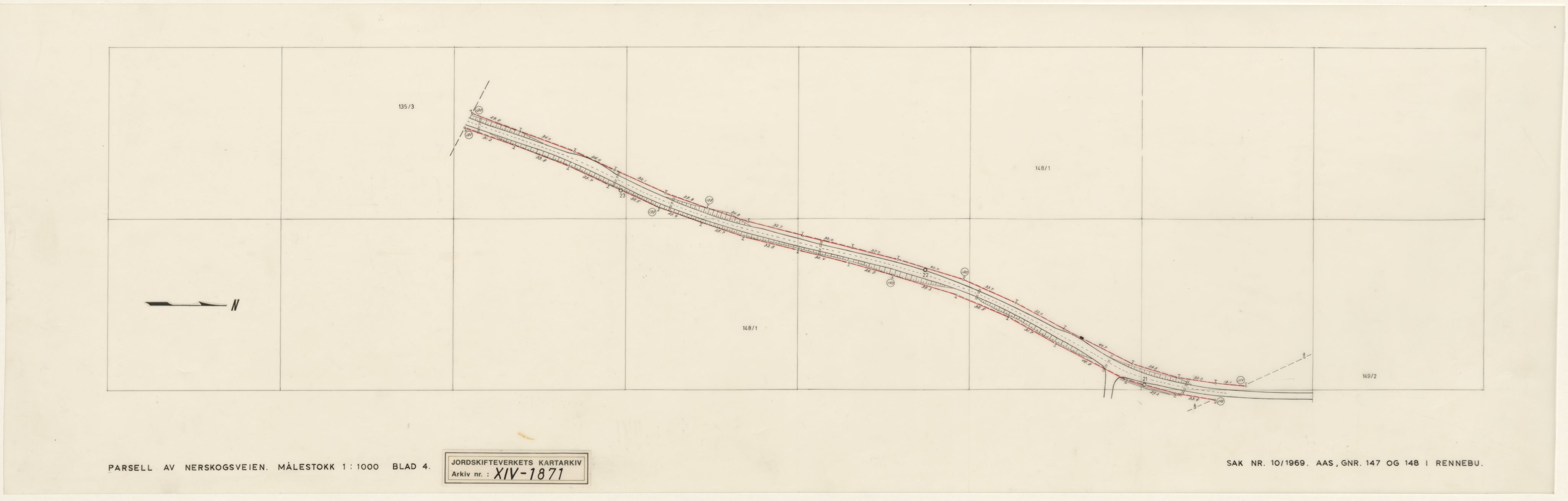 Jordskifteverkets kartarkiv, AV/RA-S-3929/T, 1859-1988, p. 2939