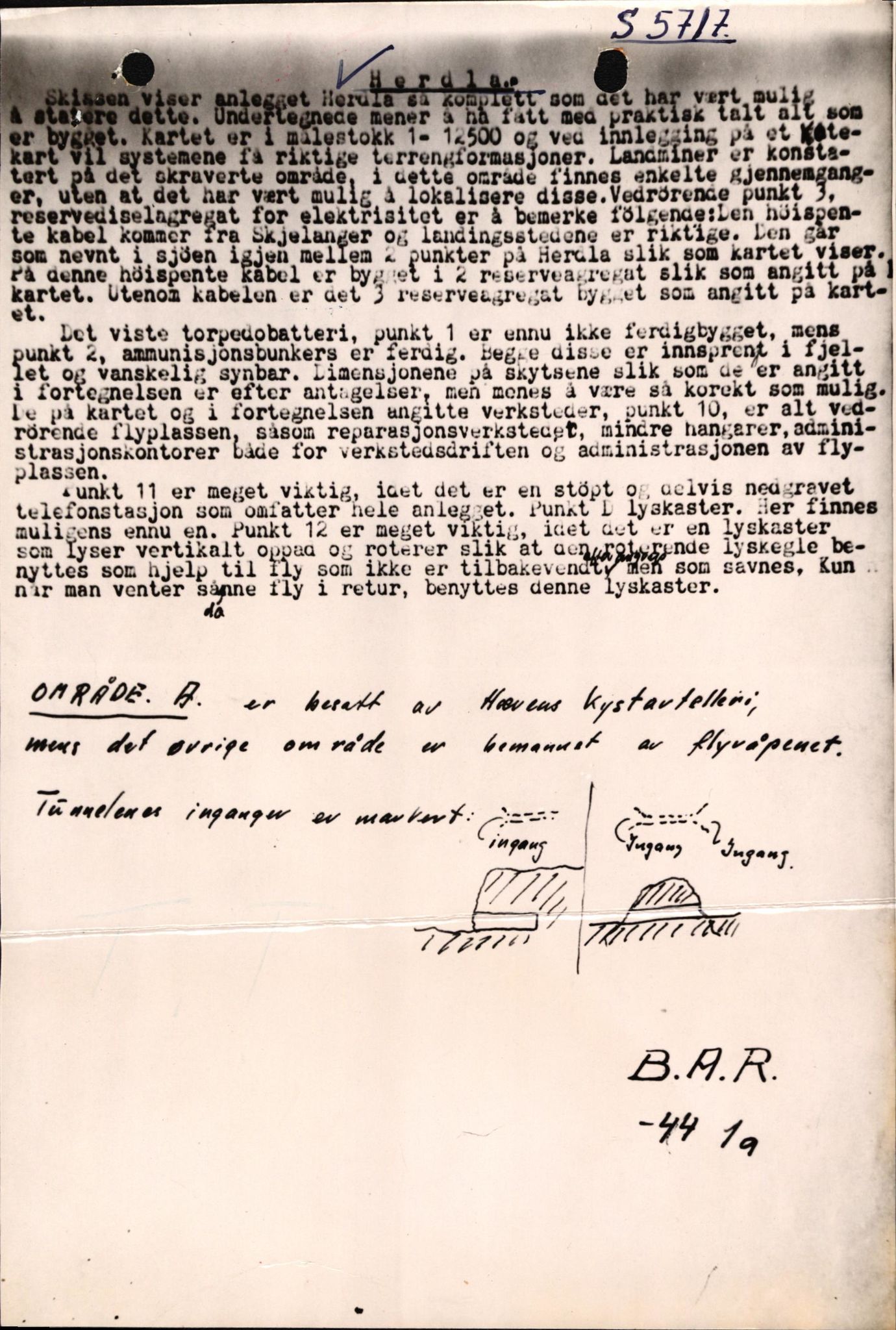 Forsvaret, Forsvarets overkommando II, AV/RA-RAFA-3915/D/Dd/L0008: Minefields. Prohibited Areas. Airfields, 1944, p. 87