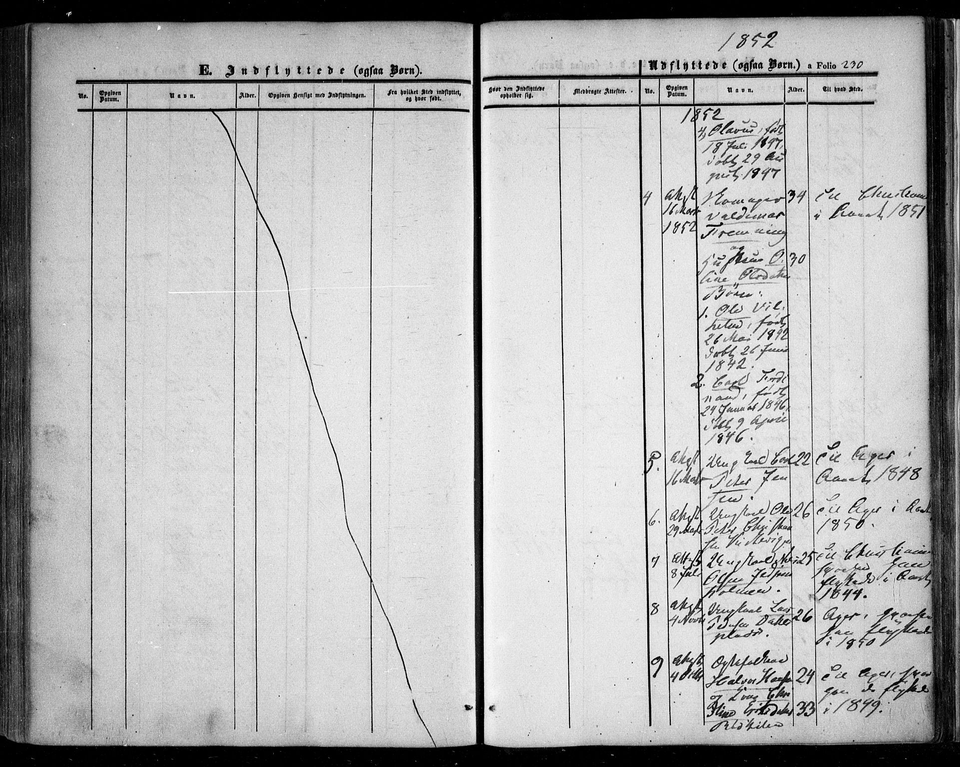 Nesodden prestekontor Kirkebøker, AV/SAO-A-10013/F/Fa/L0007: Parish register (official) no. I 7, 1848-1868, p. 230