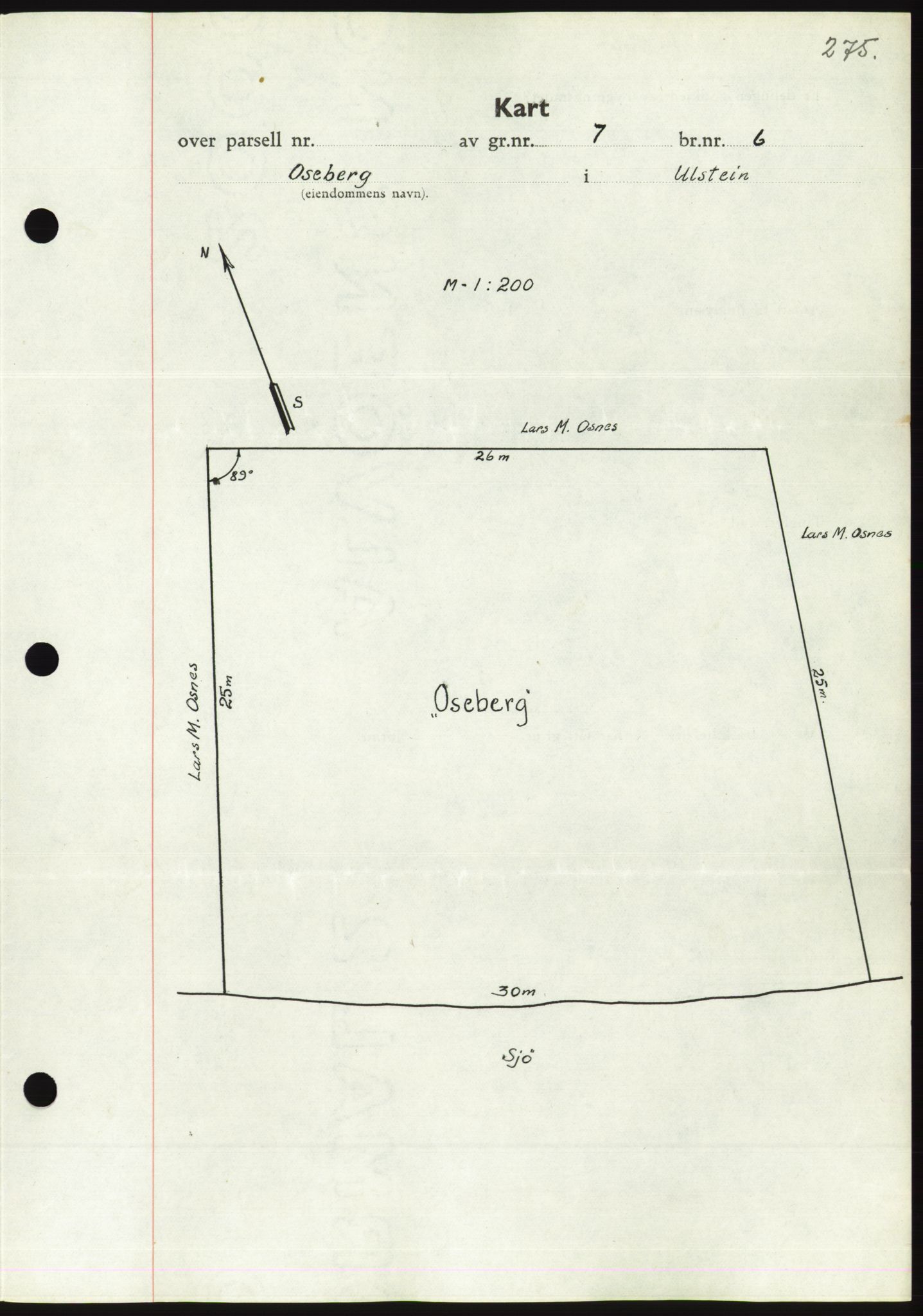 Søre Sunnmøre sorenskriveri, AV/SAT-A-4122/1/2/2C/L0061: Mortgage book no. 55, 1936-1936, Diary no: : 1267/1936