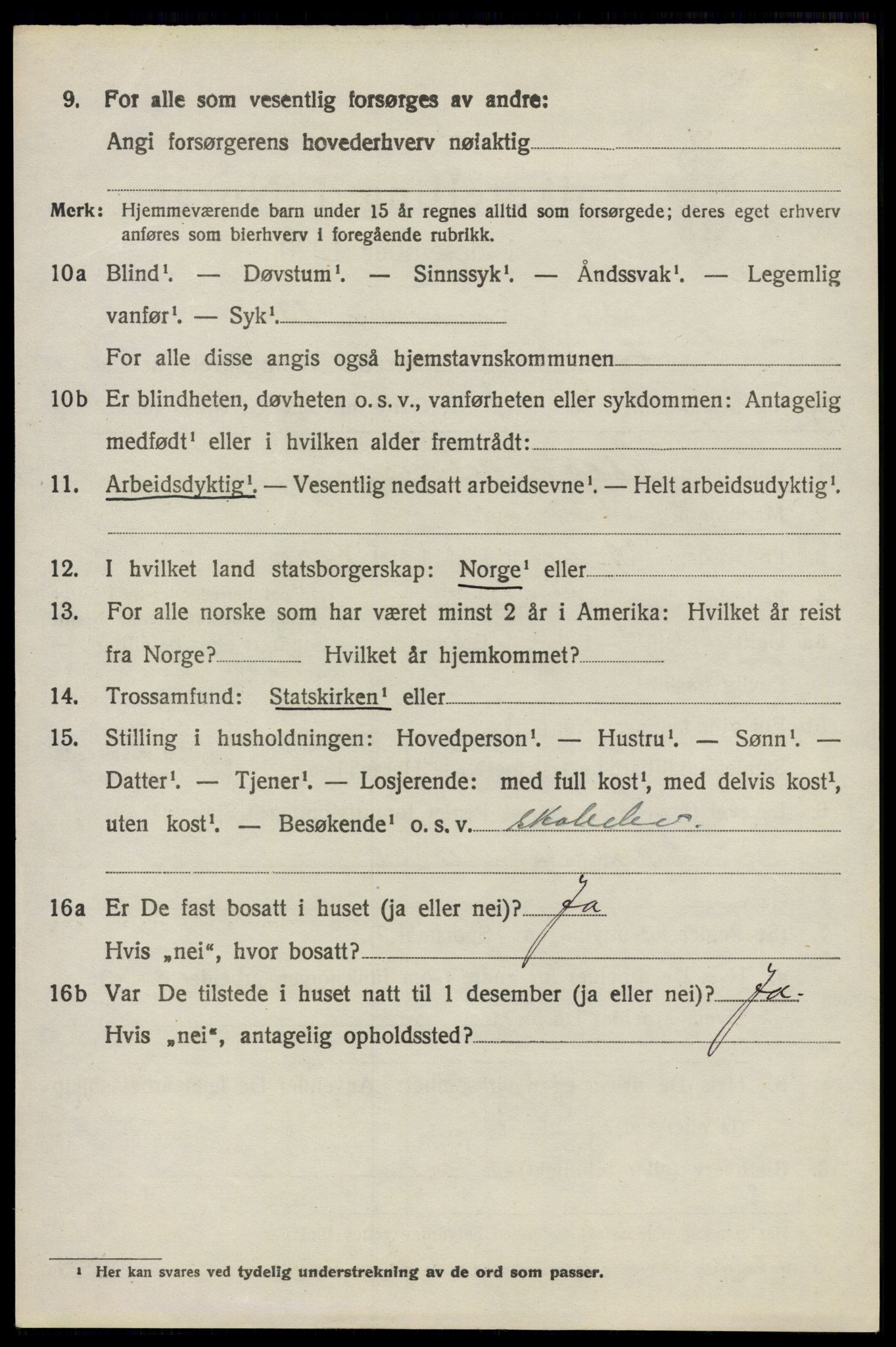 SAO, 1920 census for Frogn, 1920, p. 952