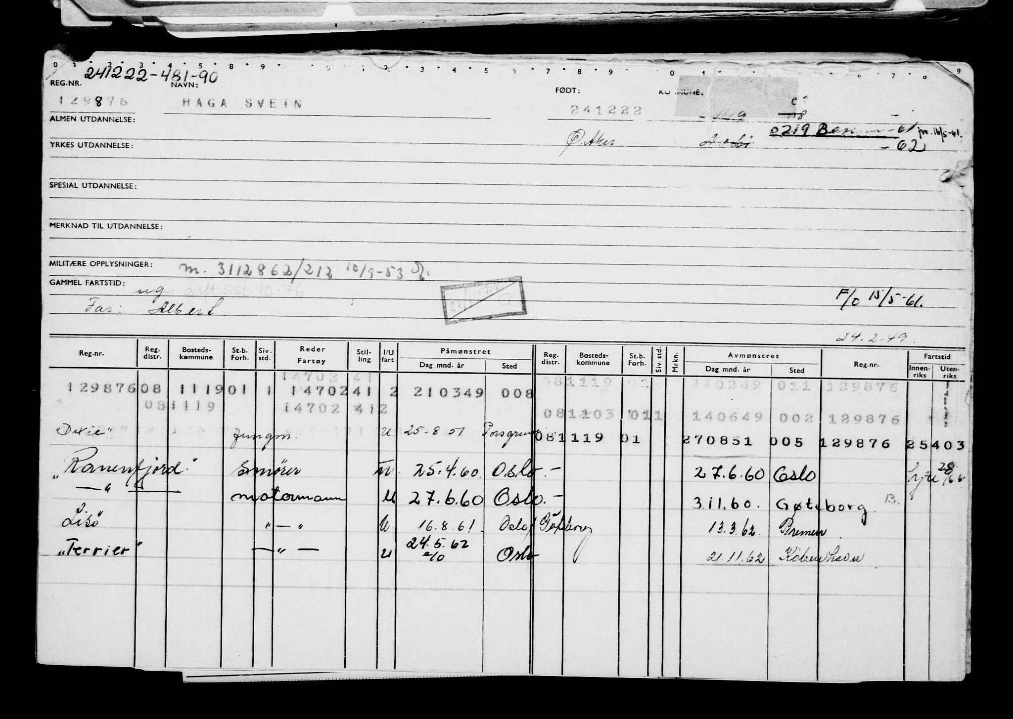 Direktoratet for sjømenn, AV/RA-S-3545/G/Gb/L0213: Hovedkort, 1922, p. 586