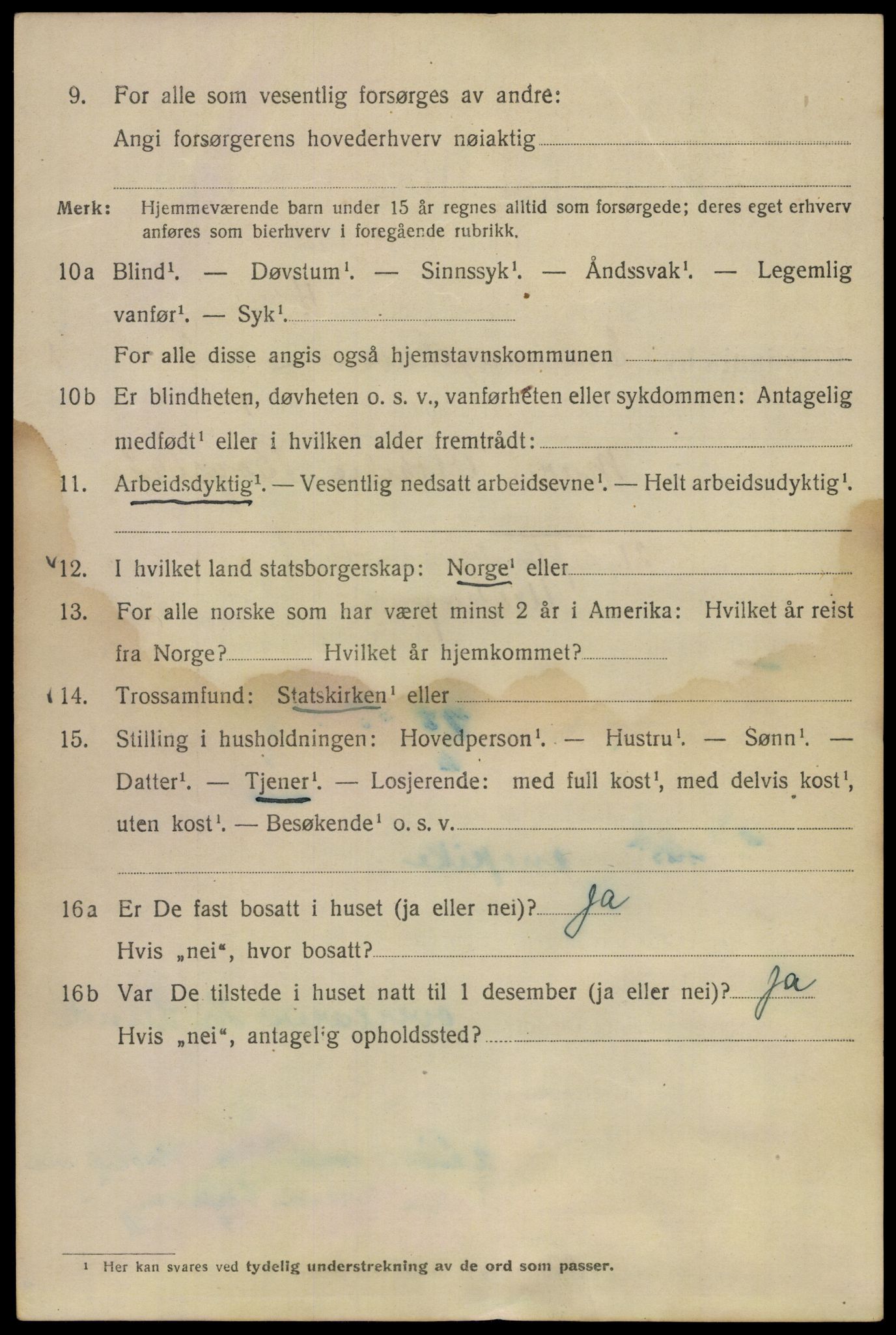 SAO, 1920 census for Kristiania, 1920, p. 218330