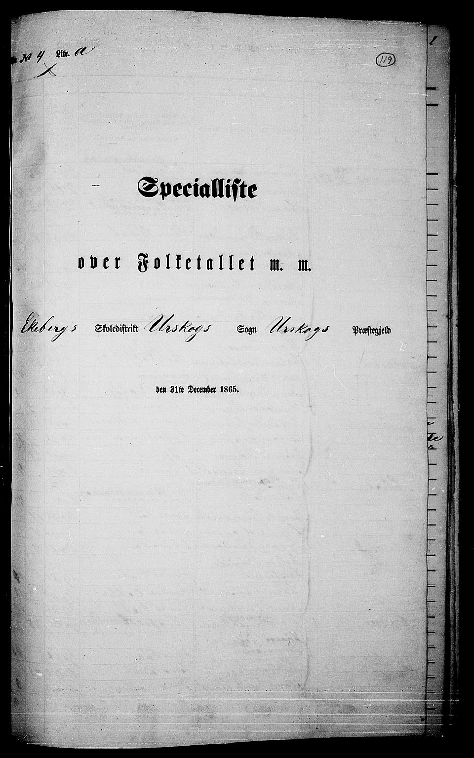 RA, 1865 census for Aurskog, 1865, p. 106