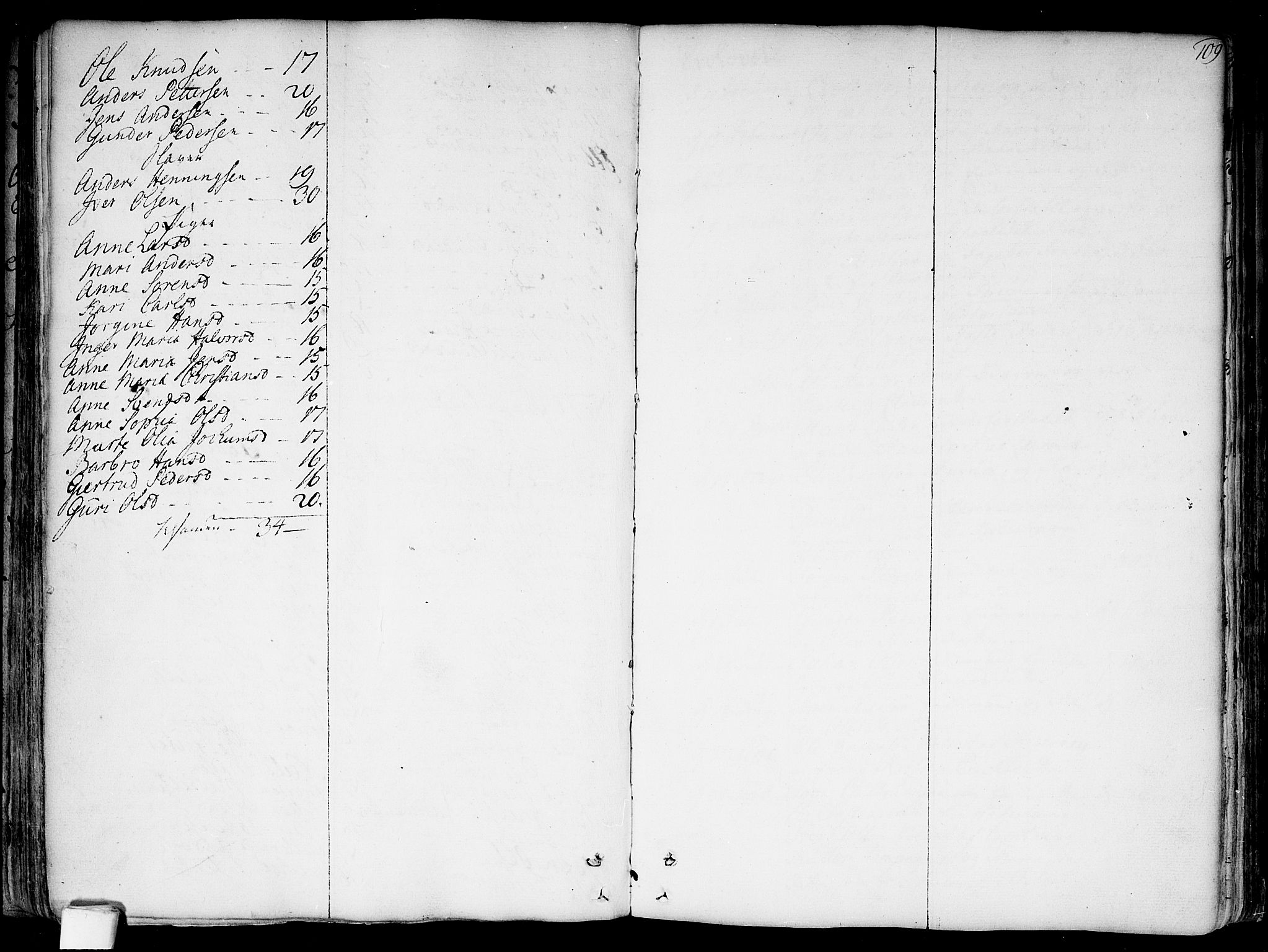Garnisonsmenigheten Kirkebøker, SAO/A-10846/F/Fa/L0002: Parish register (official) no. 2, 1757-1776, p. 109
