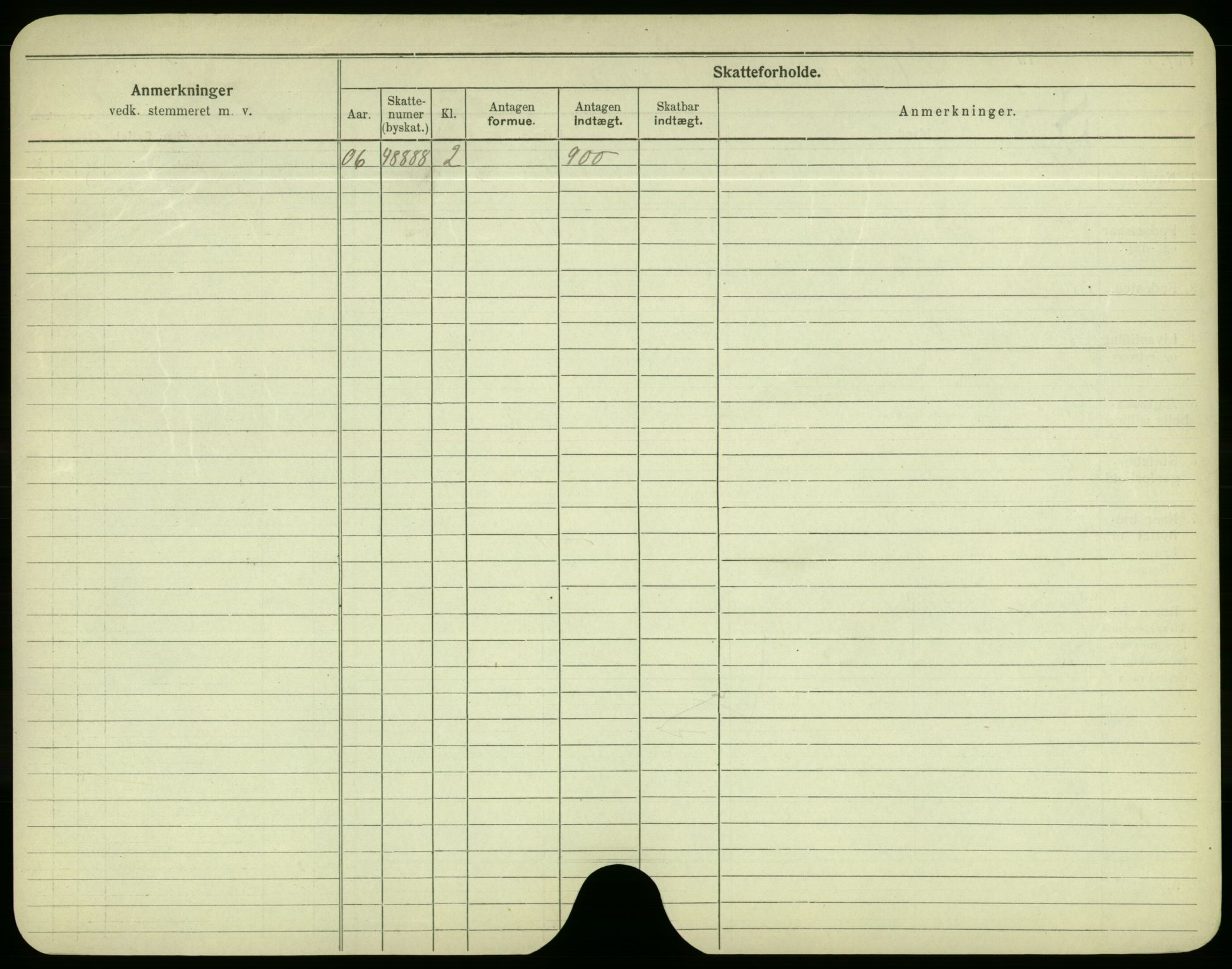 Oslo folkeregister, Registerkort, AV/SAO-A-11715/F/Fa/Fac/L0004: Menn, 1906-1914, p. 103b